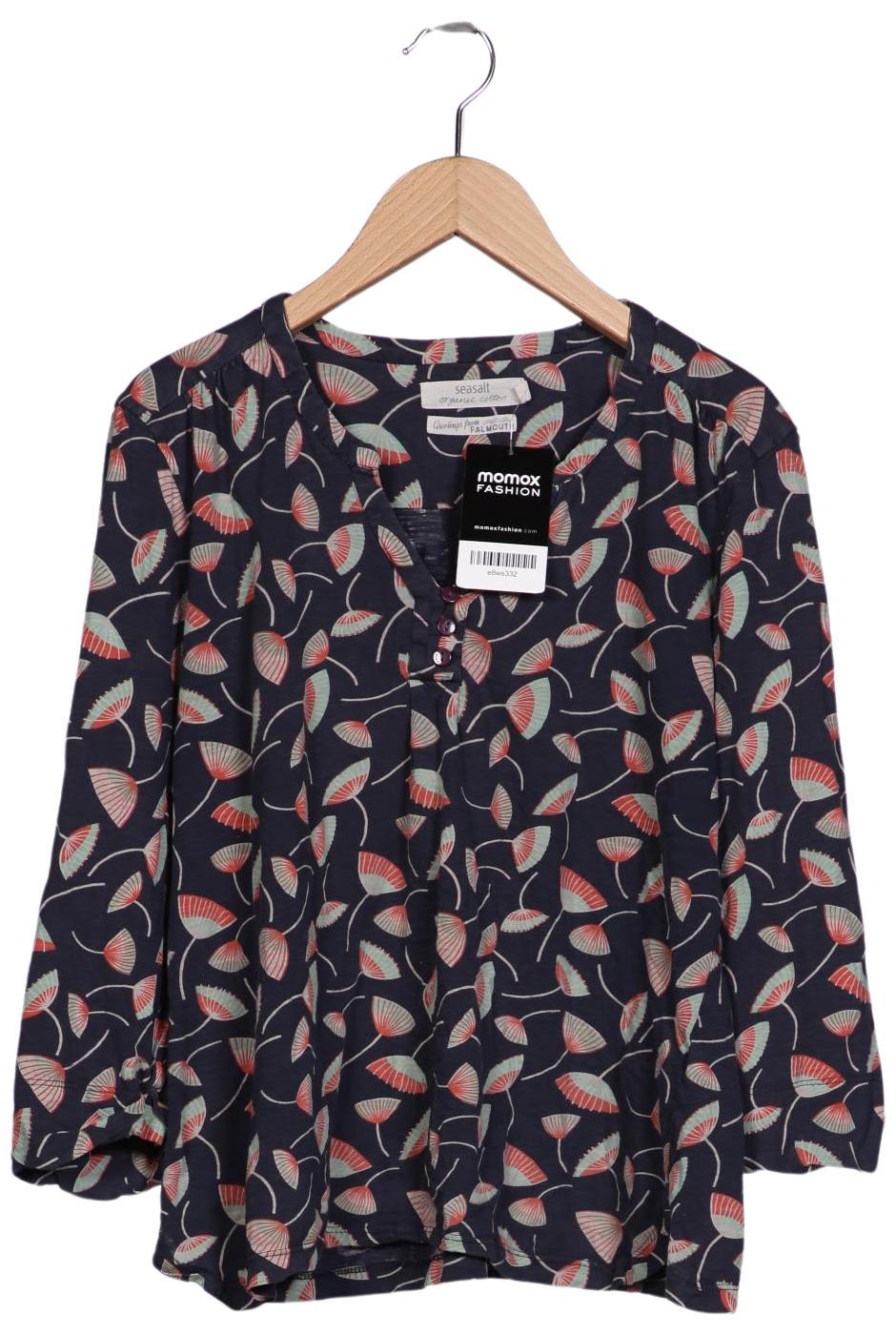 

Seasalt Damen Langarmshirt, marineblau, Gr. 12