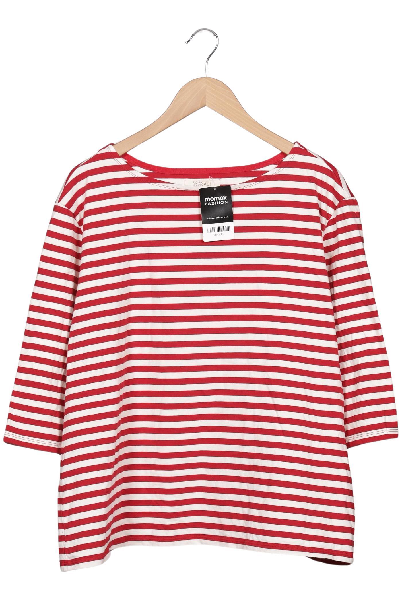 

Seasalt Damen Langarmshirt, weiß, Gr. 48
