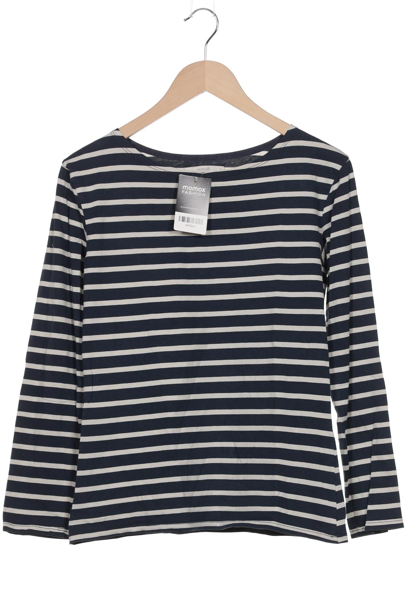 

Seasalt Damen Langarmshirt, marineblau, Gr. 10