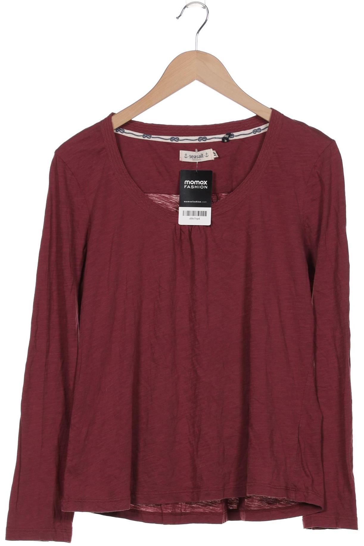 

Seasalt Damen Langarmshirt, bordeaux, Gr. 44