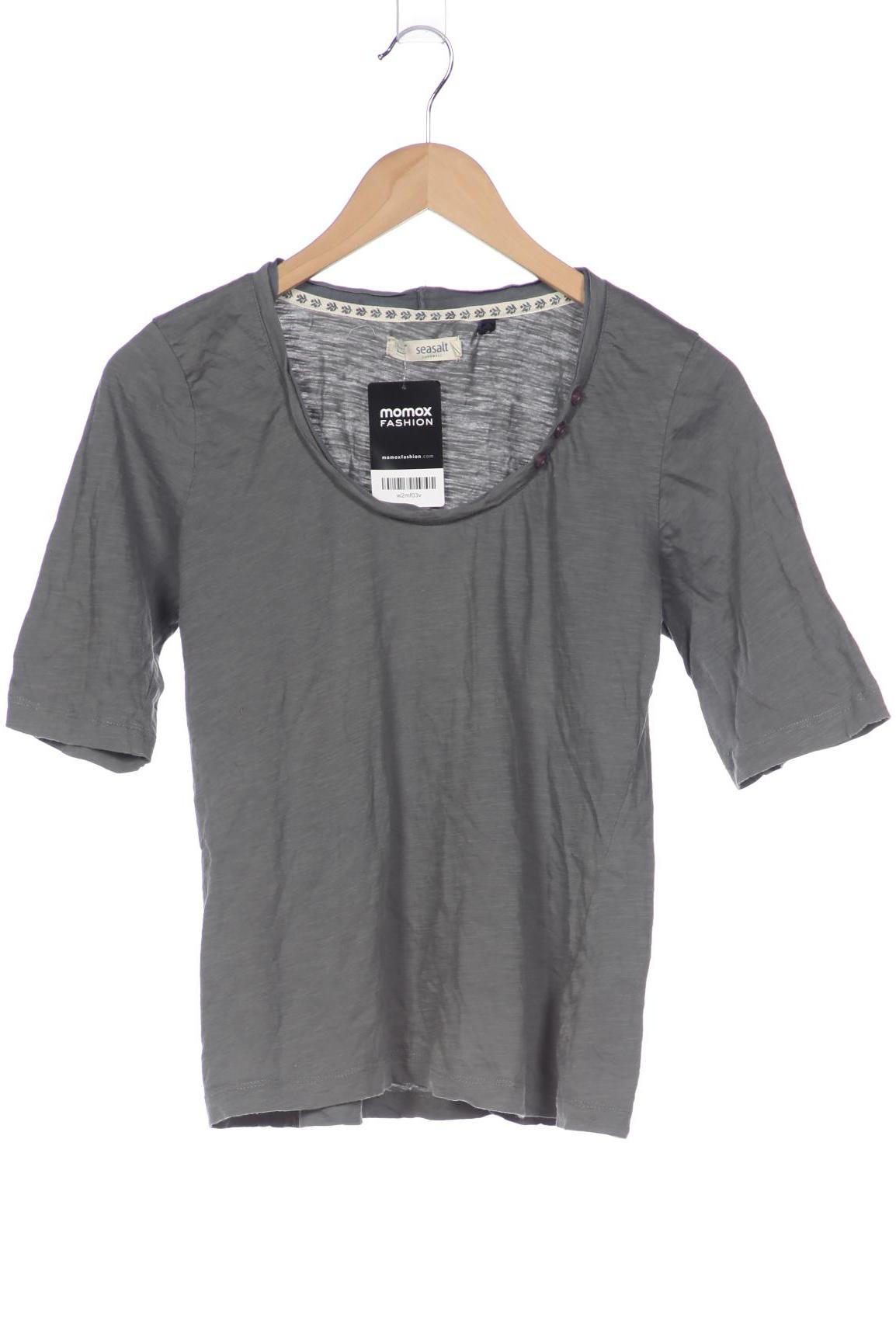 

Seasalt Damen Langarmshirt, grau, Gr. 38