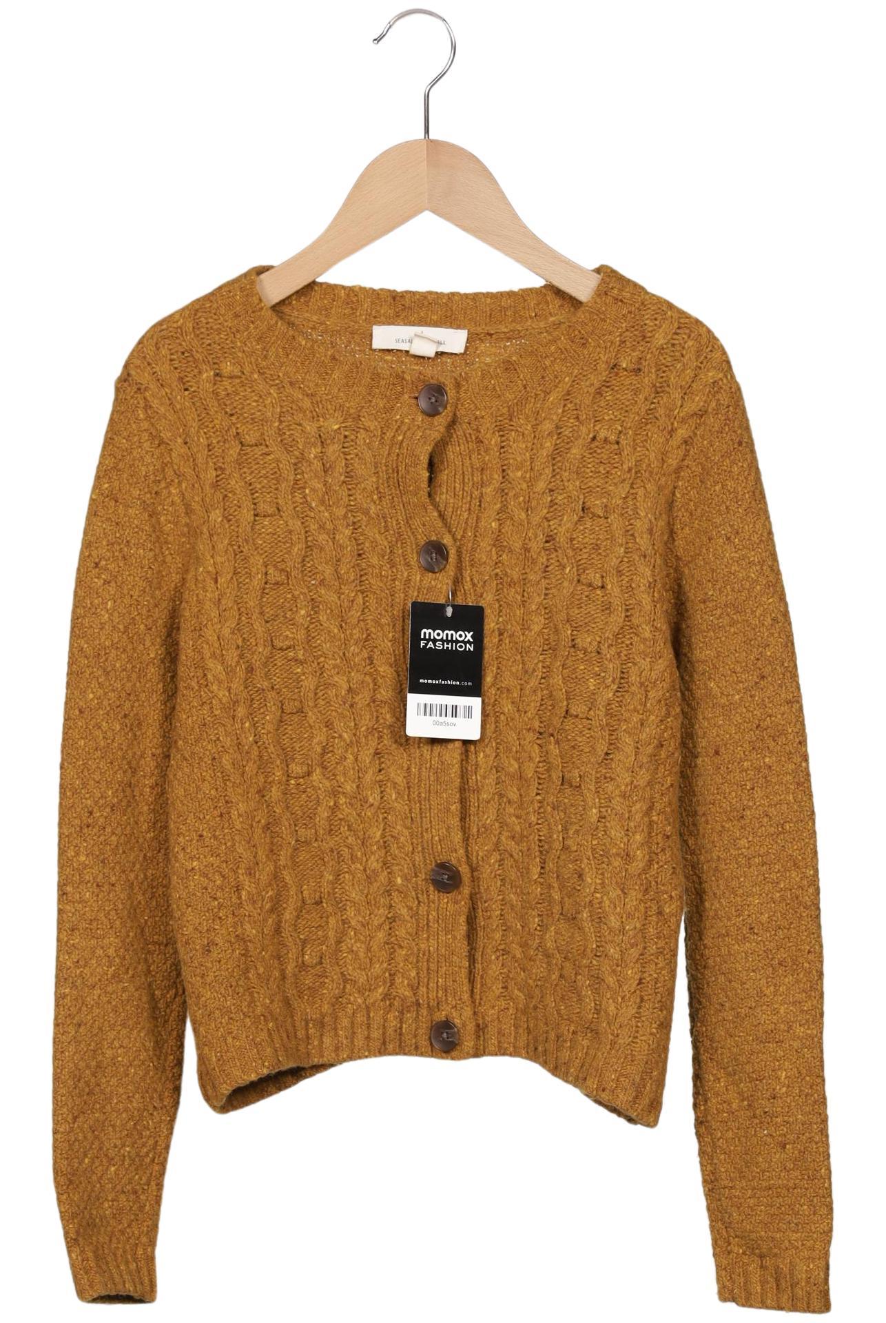 

Seasalt Damen Strickjacke, gelb, Gr. 36