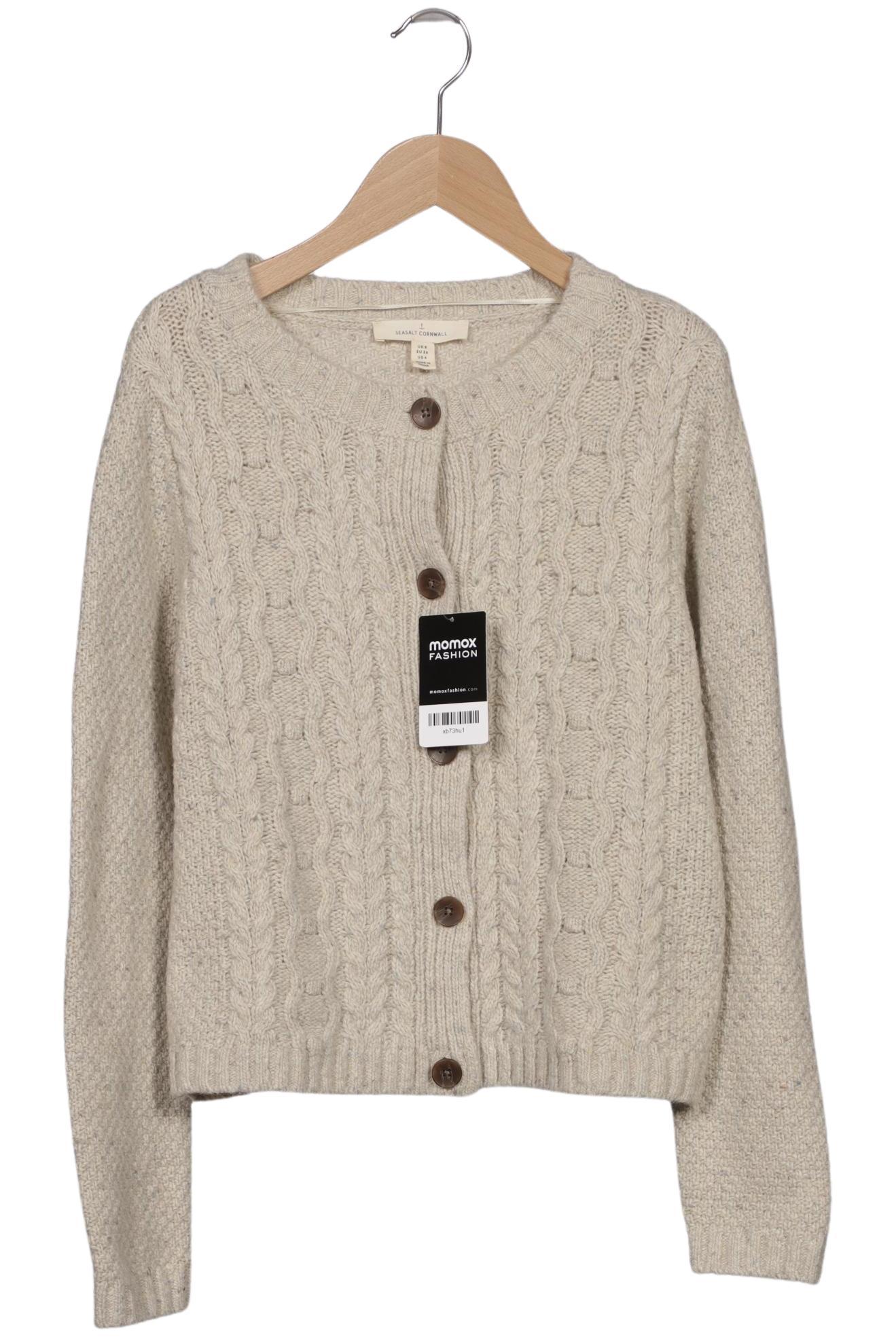 

Seasalt Damen Strickjacke, beige, Gr. 36