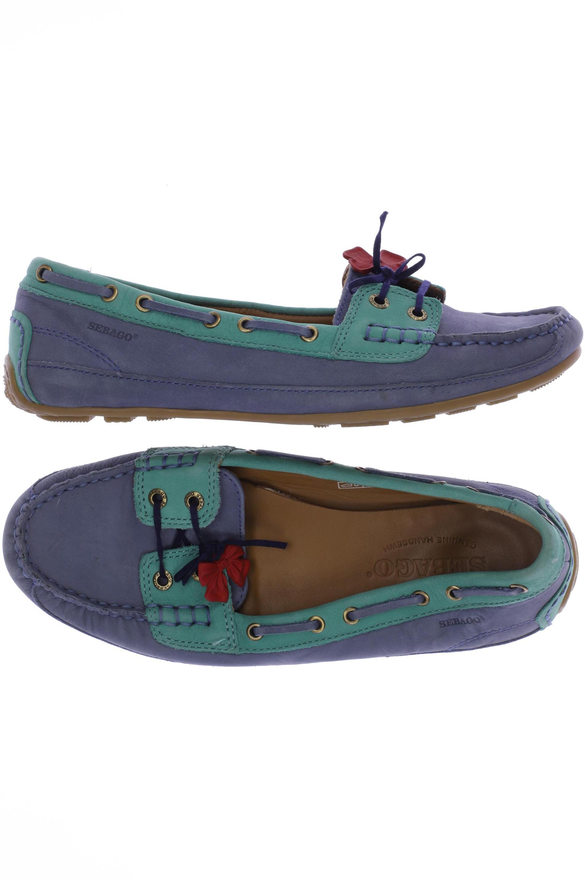 

Sebago Damen Halbschuh, blau, Gr. 38