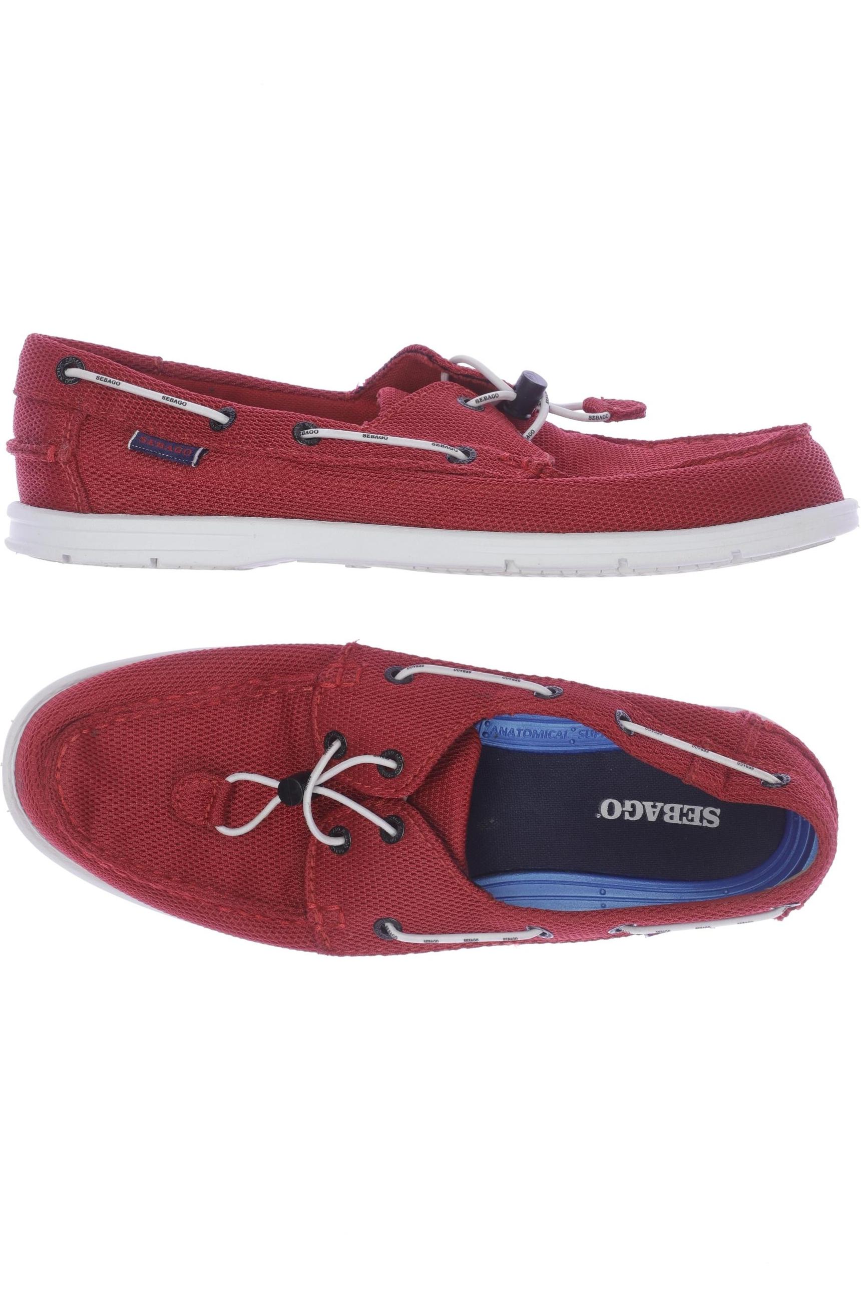 

Sebago Damen Halbschuh, rot, Gr. 42.5