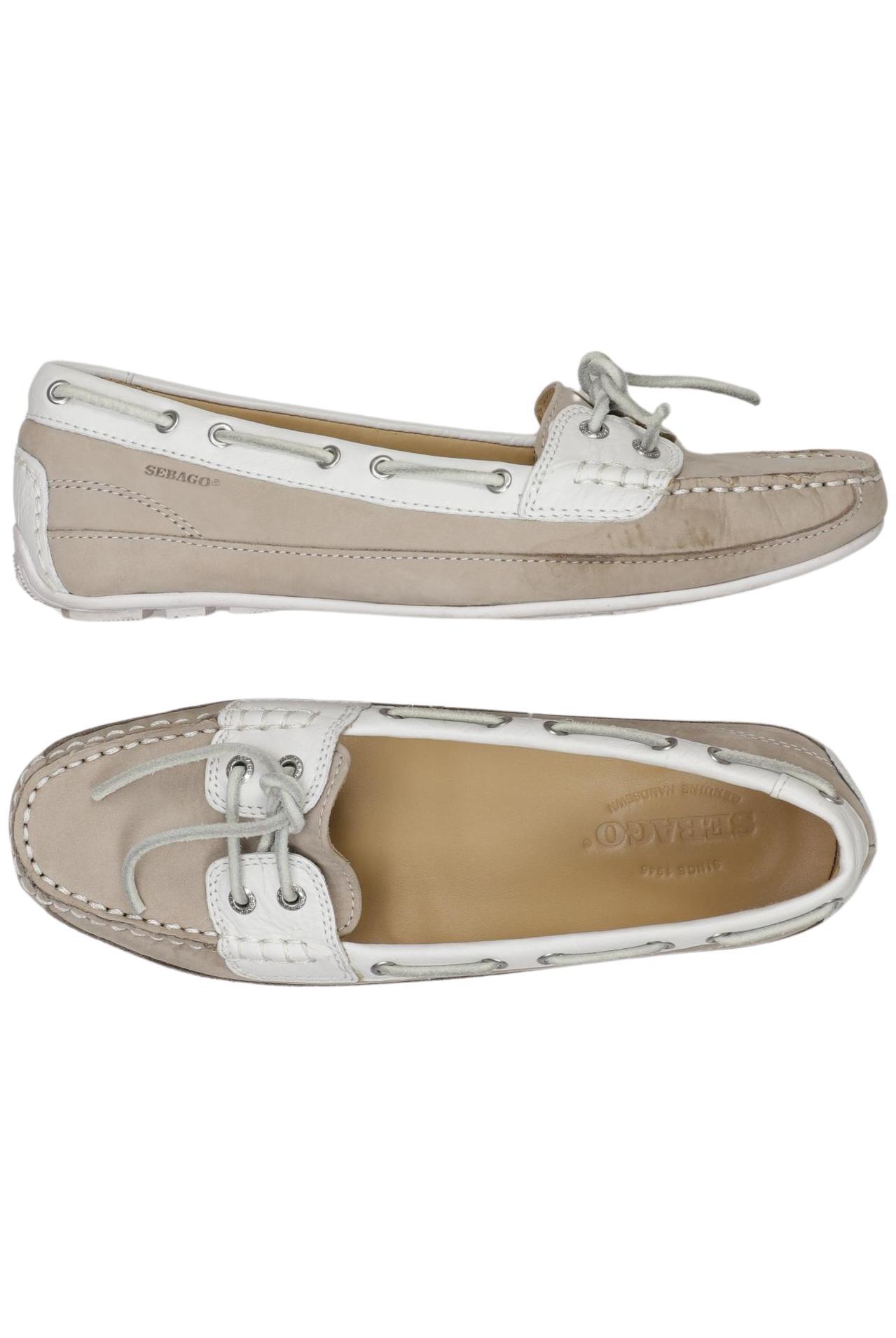 

Sebago Damen Halbschuh, beige, Gr. 40