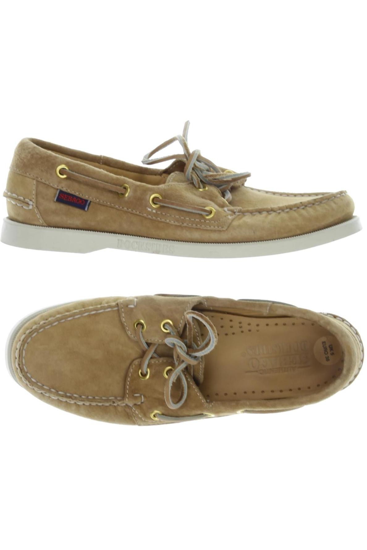 

Sebago Damen Halbschuh, beige, Gr. 38