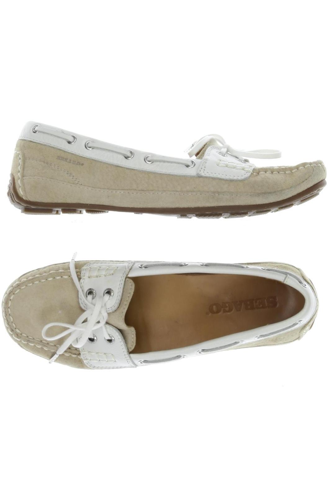 

Sebago Damen Halbschuh, beige, Gr. 38