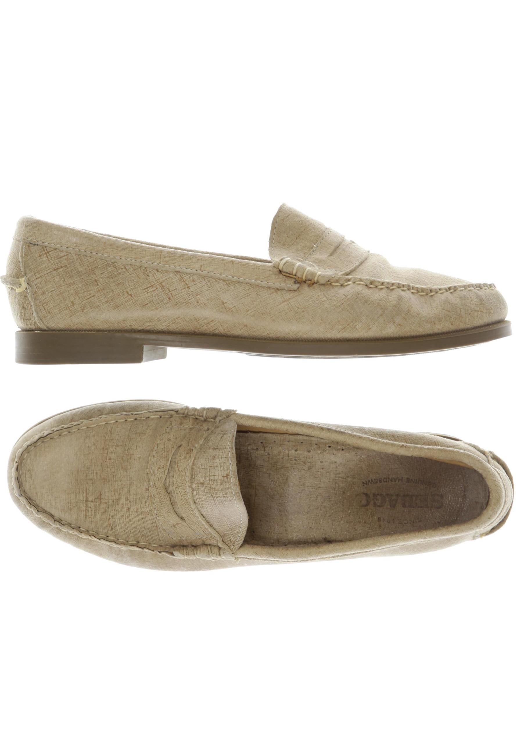 

Sebago Damen Halbschuh, beige, Gr. 39