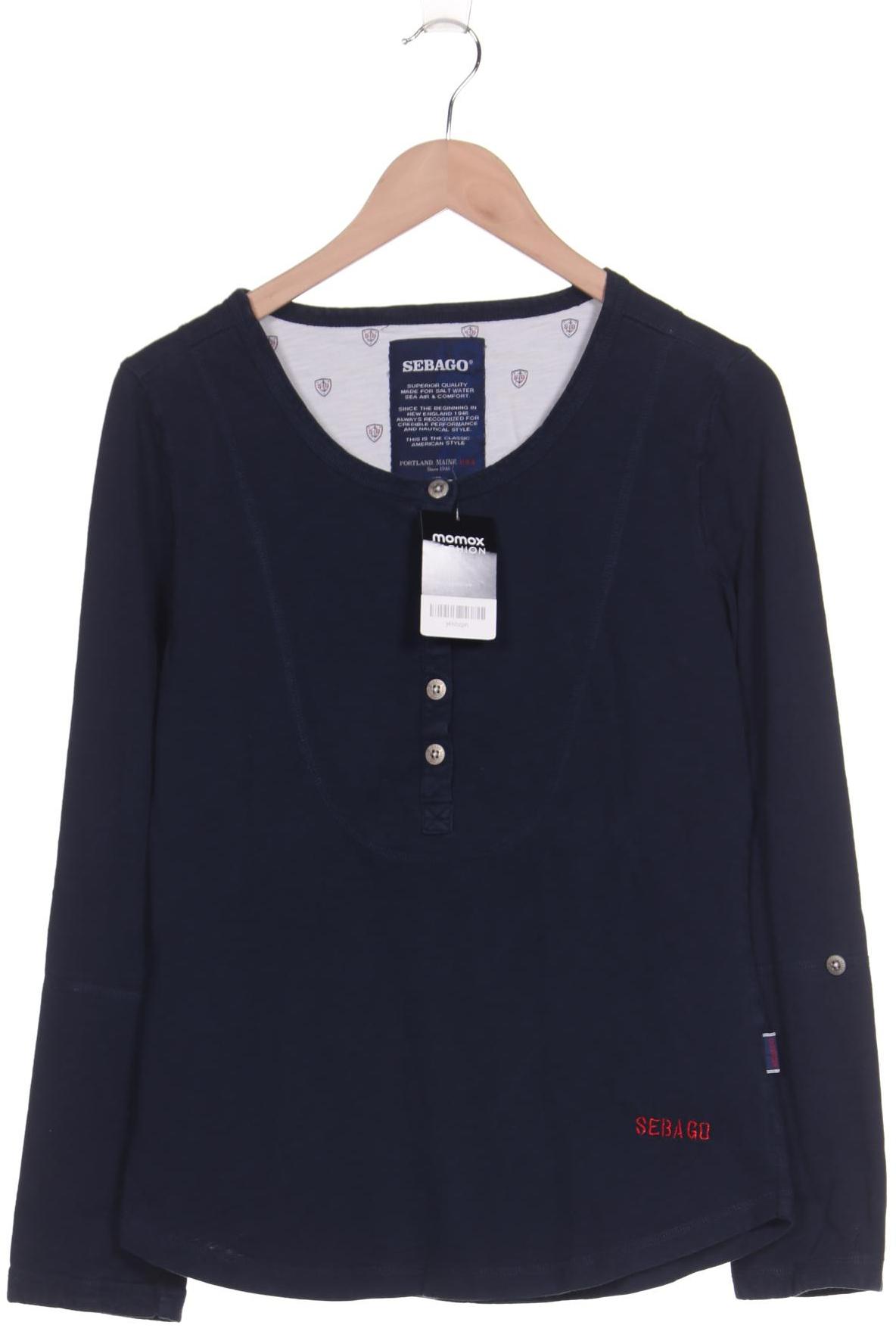 

Sebago Damen Langarmshirt, marineblau, Gr. 38