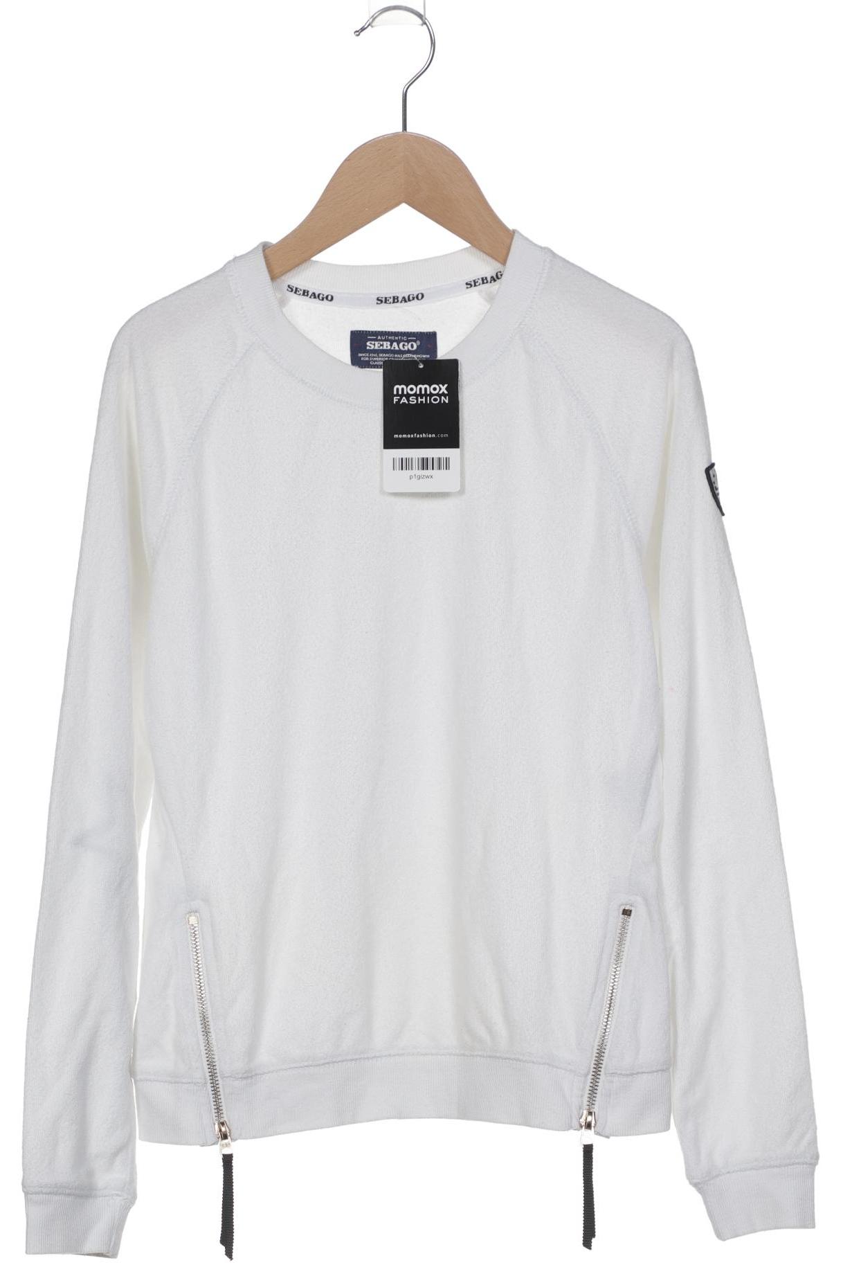 

Sebago Damen Sweatshirt, weiß, Gr. 34