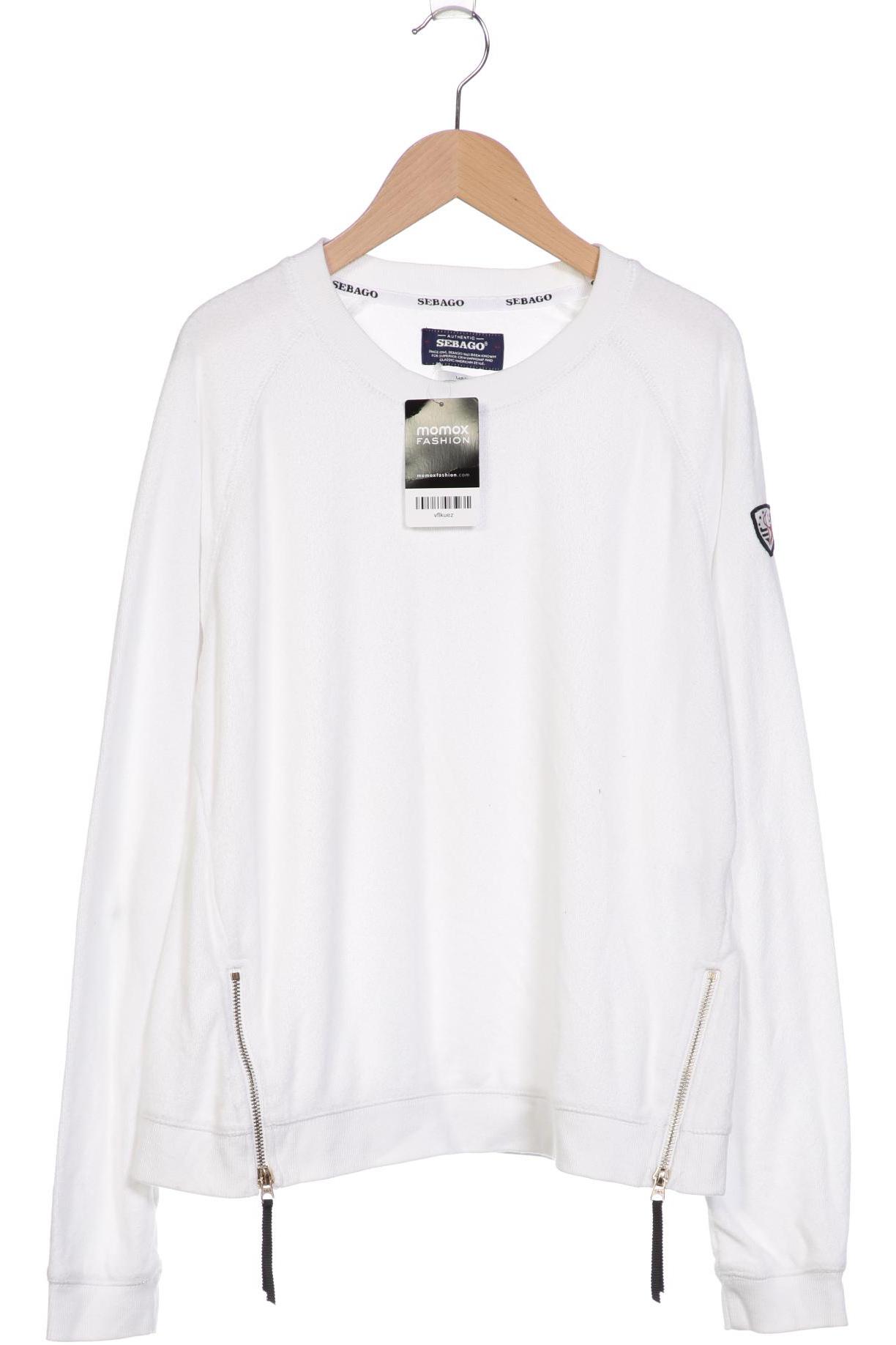 

Sebago Damen Sweatshirt, weiß, Gr. 42