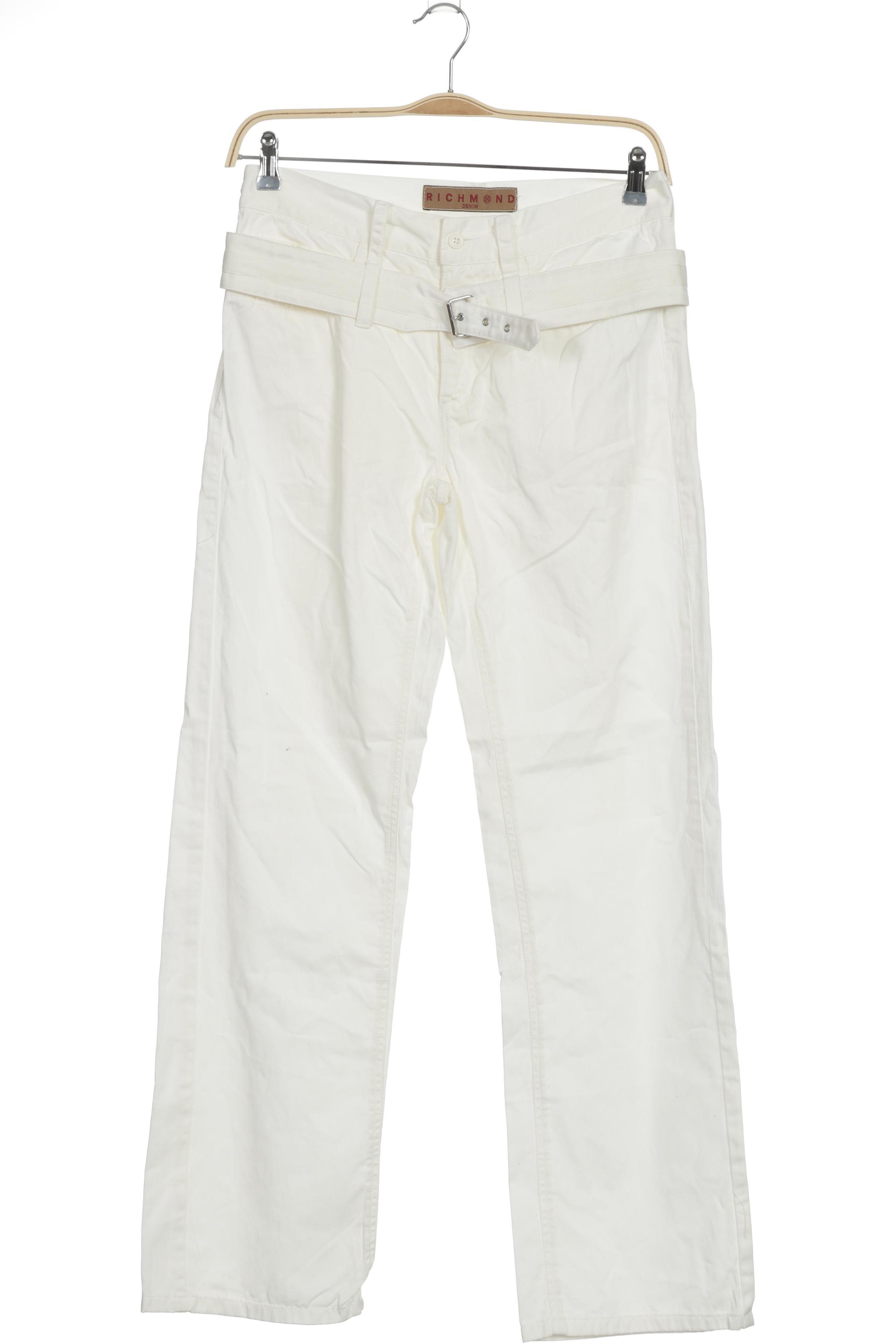 

Second Hand Einzelstücke Damen Stoffhose, weiß, Gr.