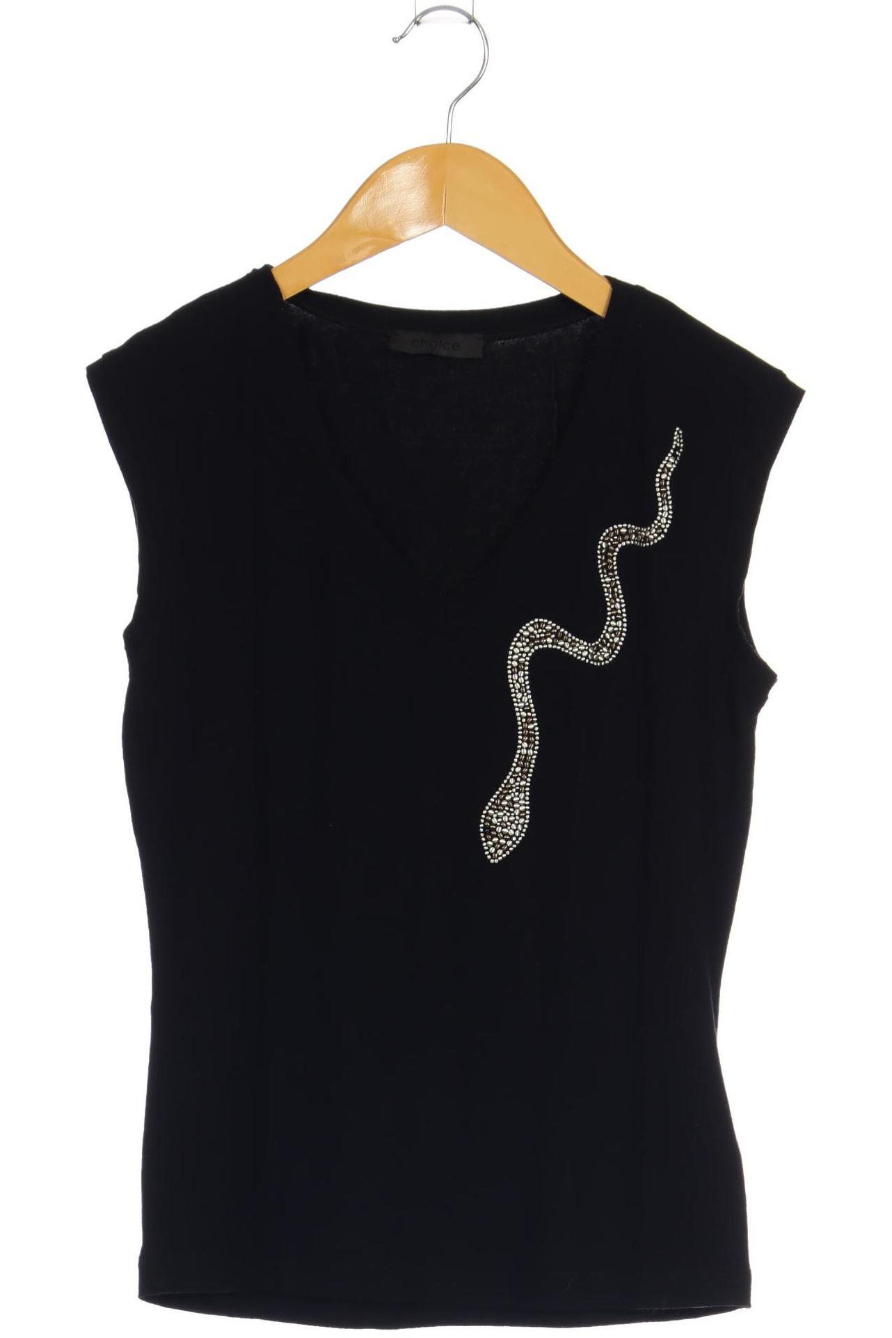 

Second Hand Einzelstücke Damen Top, schwarz, Gr.