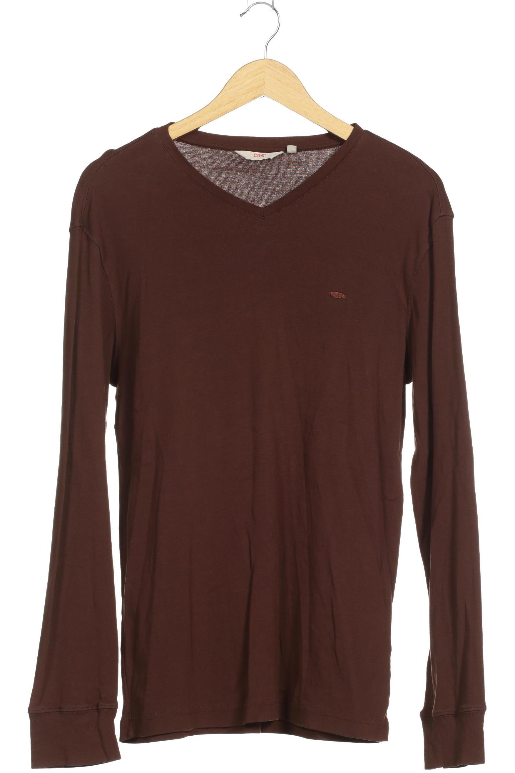 Thumbnail - Second Hand Einzelstücke Herren Langarmshirt, braun, Gr.