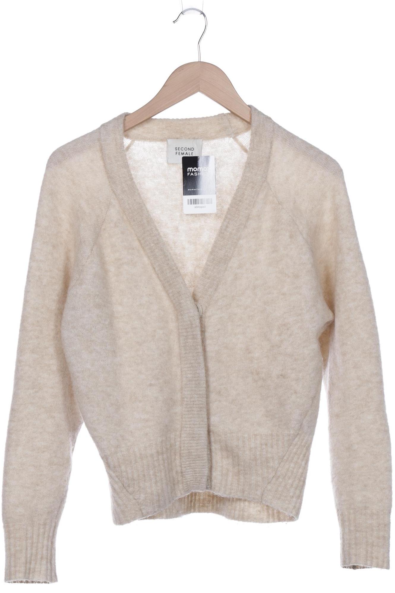 

Second Female Damen Strickjacke, beige, Gr. 36