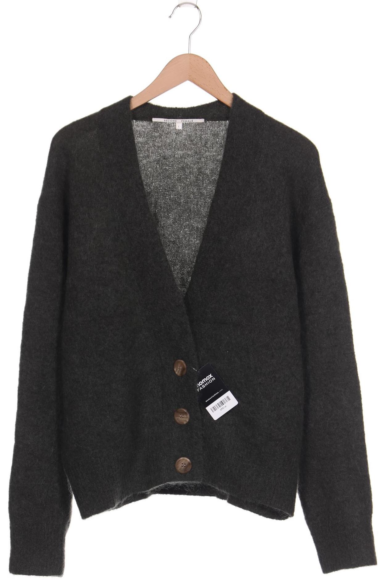 

SECOND FEMALE Damen Strickjacke, grün