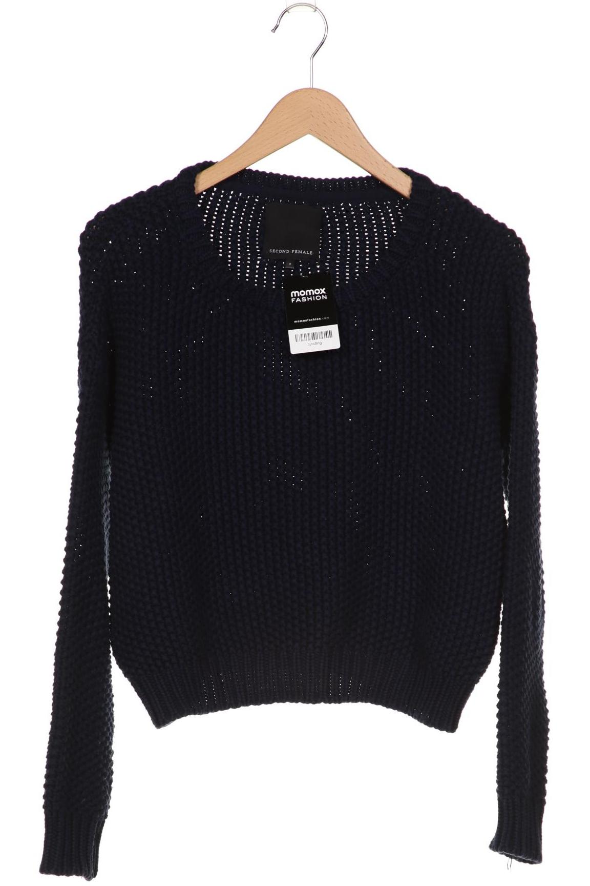 

SECOND FEMALE Damen Pullover, marineblau