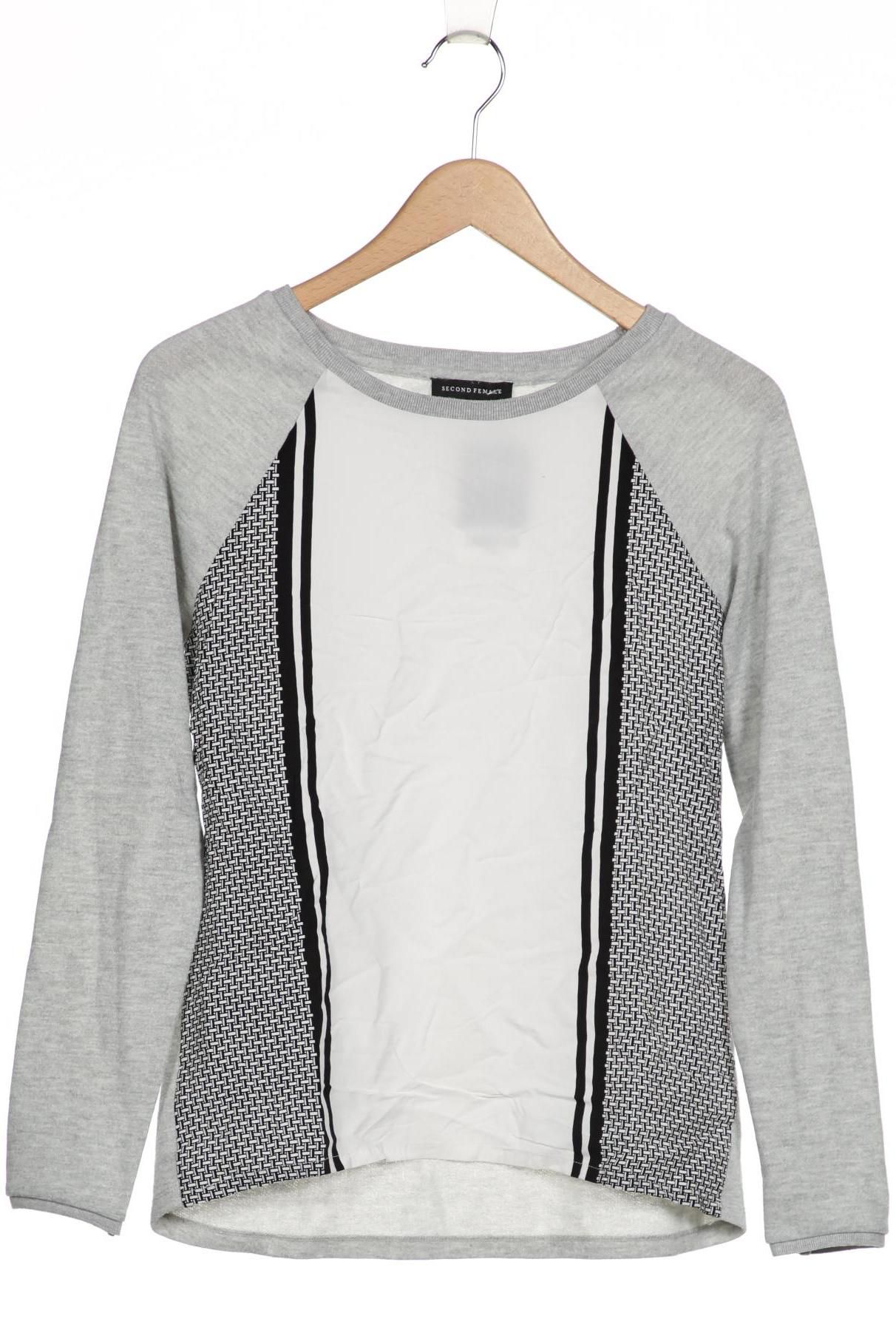 

Second Female Damen Pullover, grau, Gr. 38