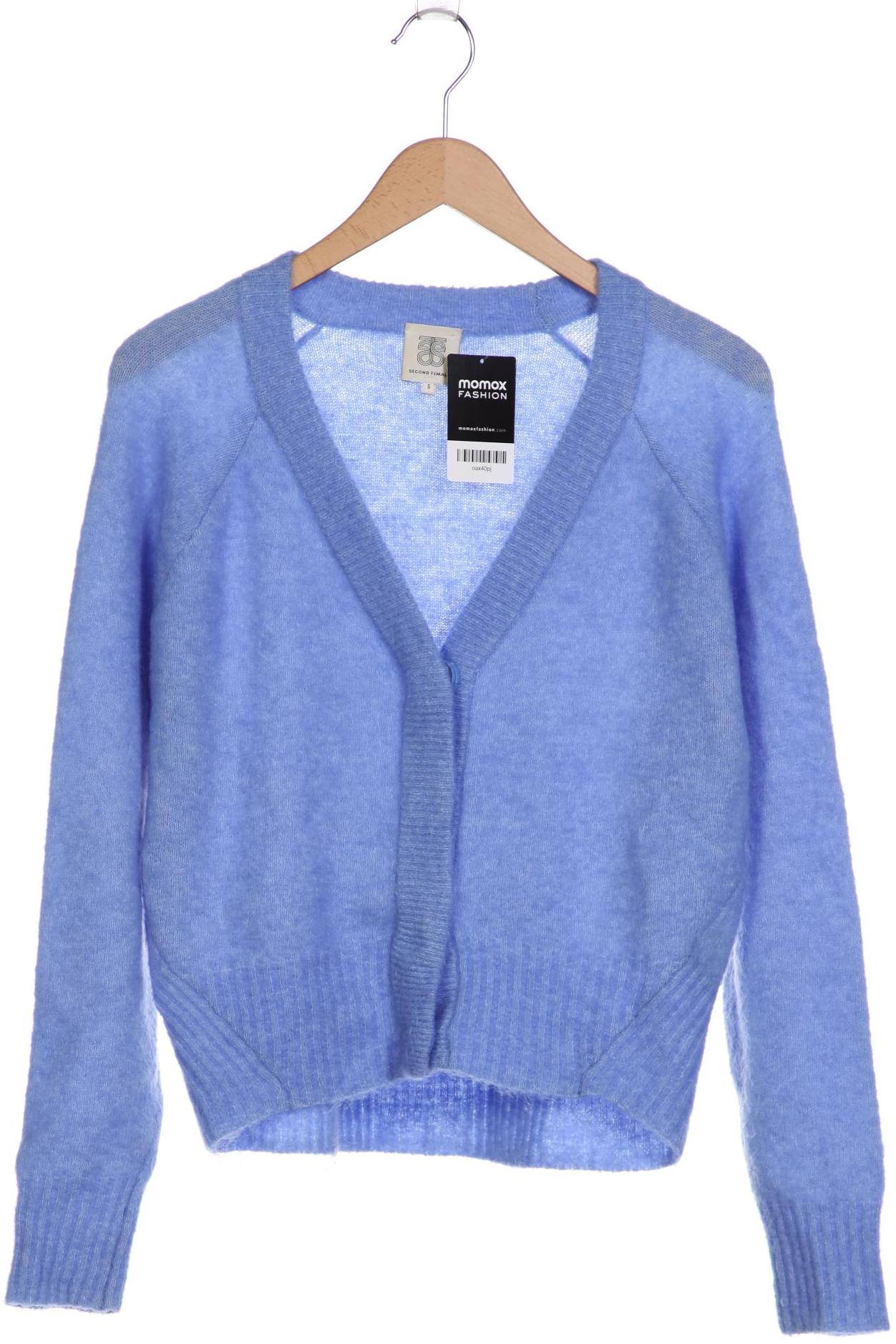 

Second Female Damen Strickjacke, blau, Gr. 36