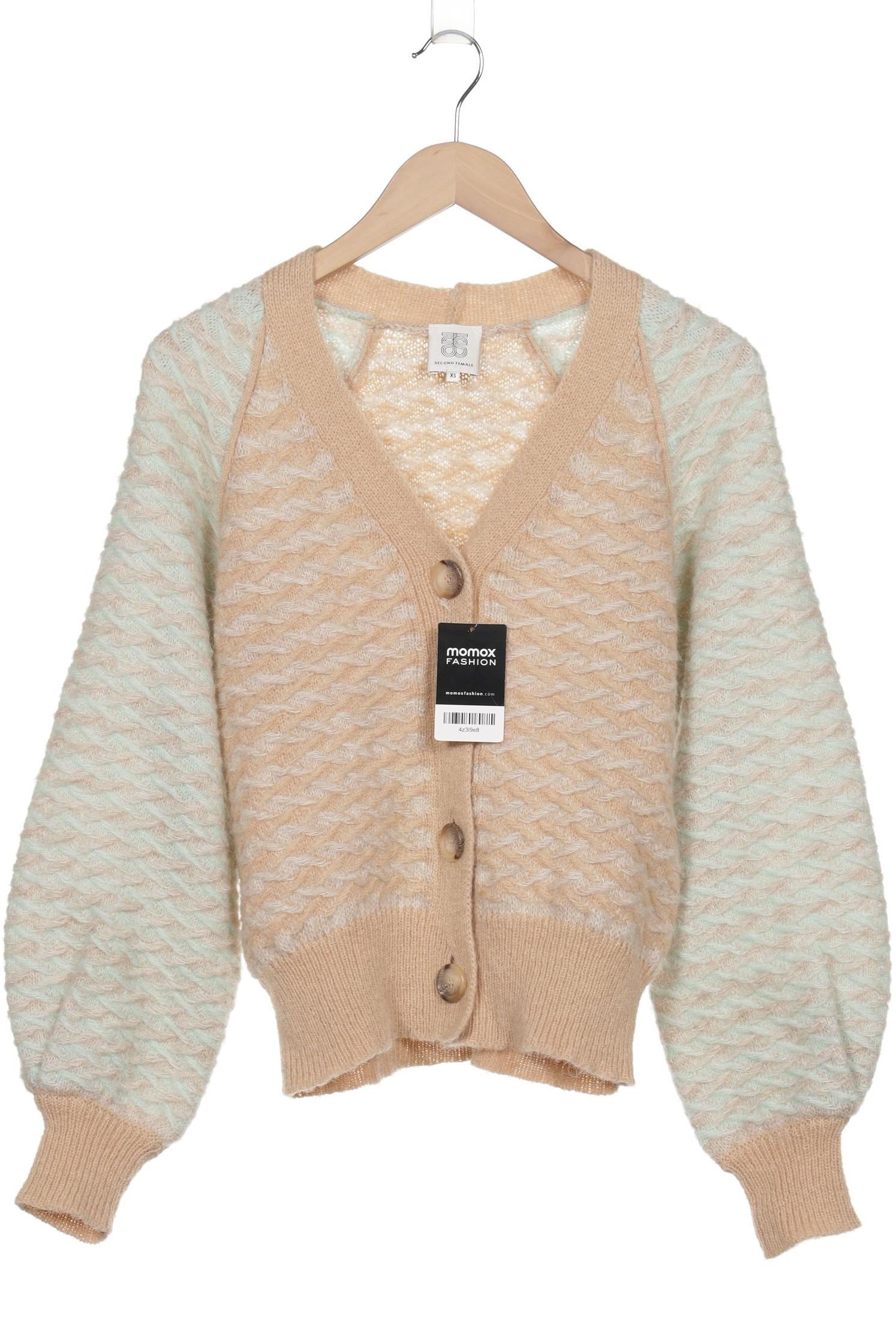 

Second Female Damen Strickjacke, beige, Gr. 34