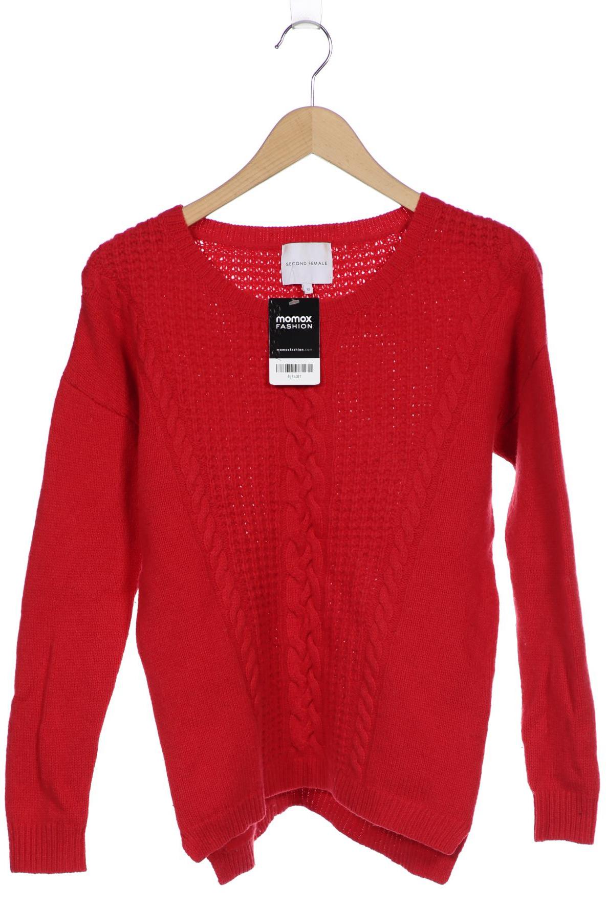 

Second Female Damen Pullover, rot, Gr. 34