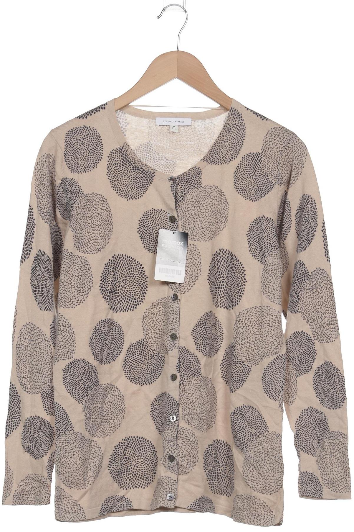 

Second Female Damen Strickjacke, beige, Gr. 42