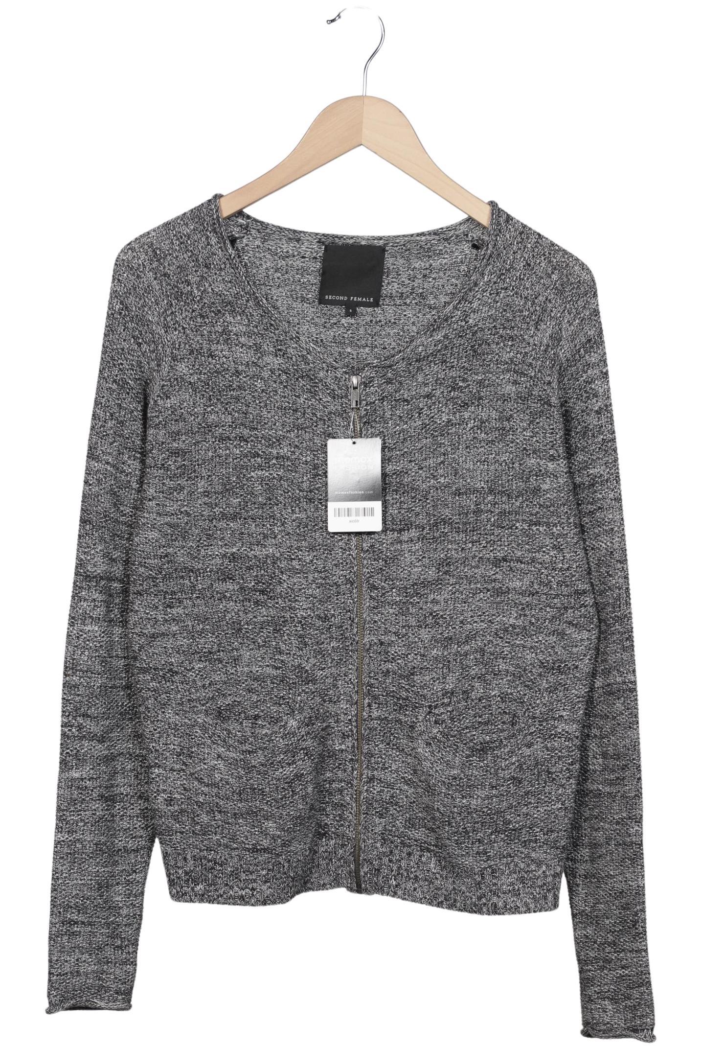 

Second Female Damen Strickjacke, grau, Gr. 36