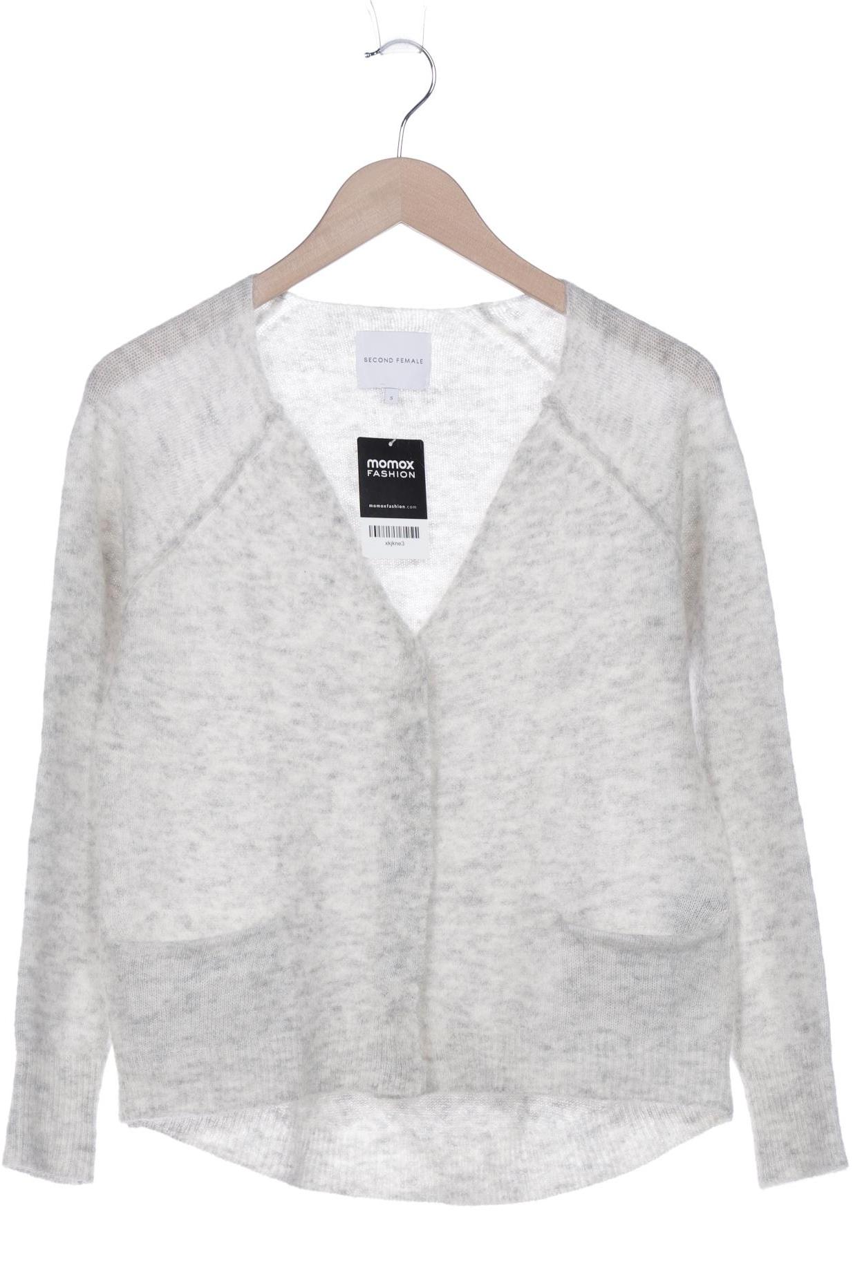 

Second Female Damen Strickjacke, grau, Gr. 36
