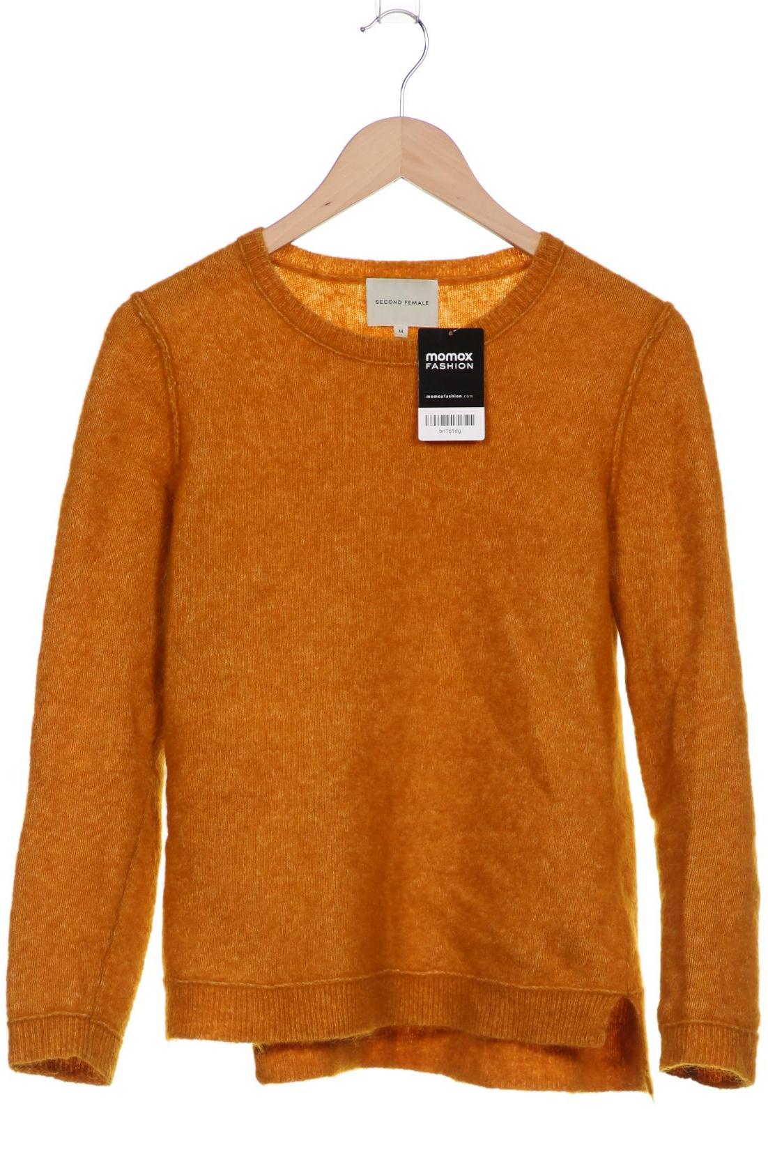 

SECOND FEMALE Damen Pullover, gelb