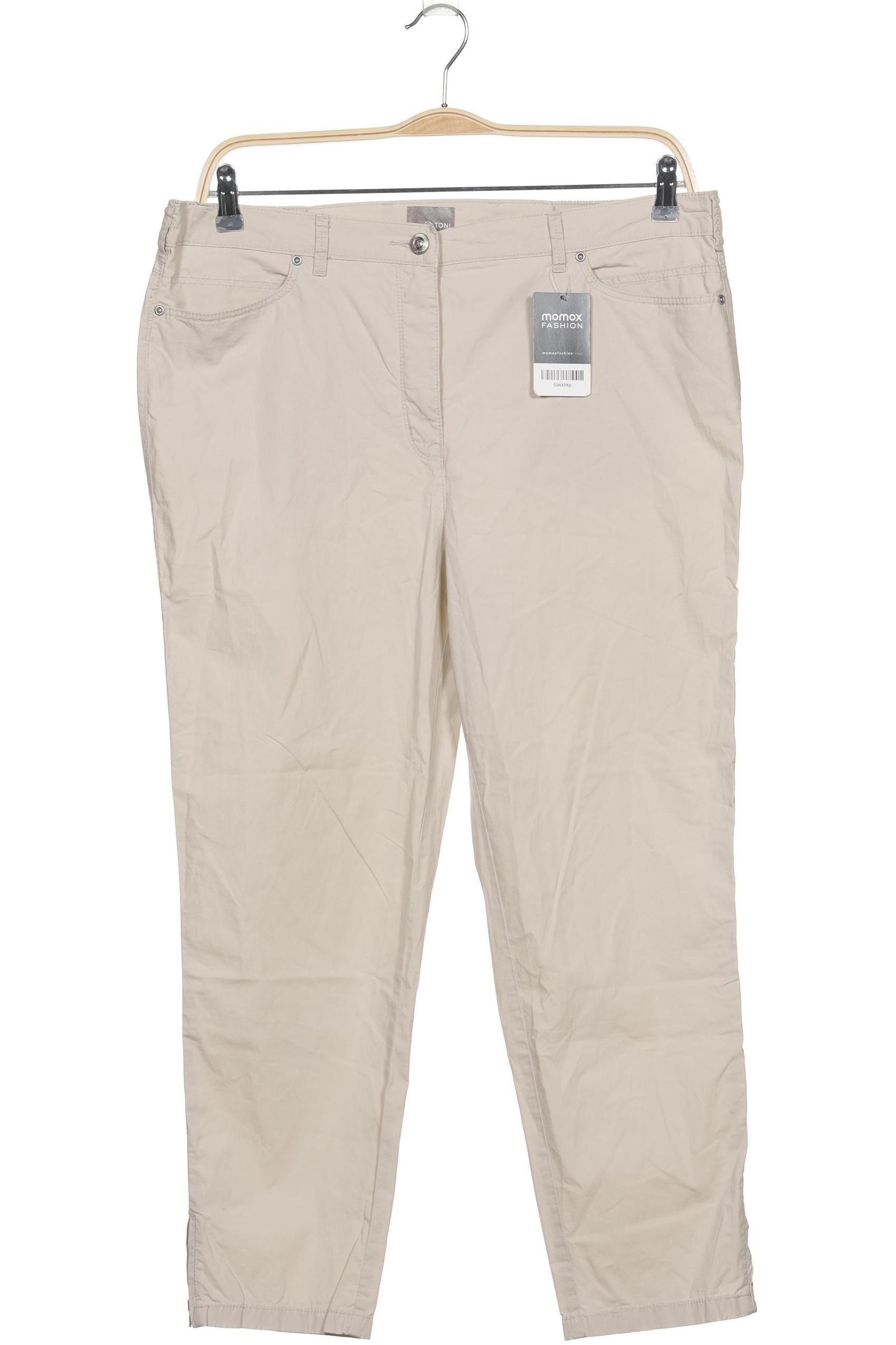 

Second Hand Einzelstücke Damen Stoffhose, cremeweiß, Gr. 46