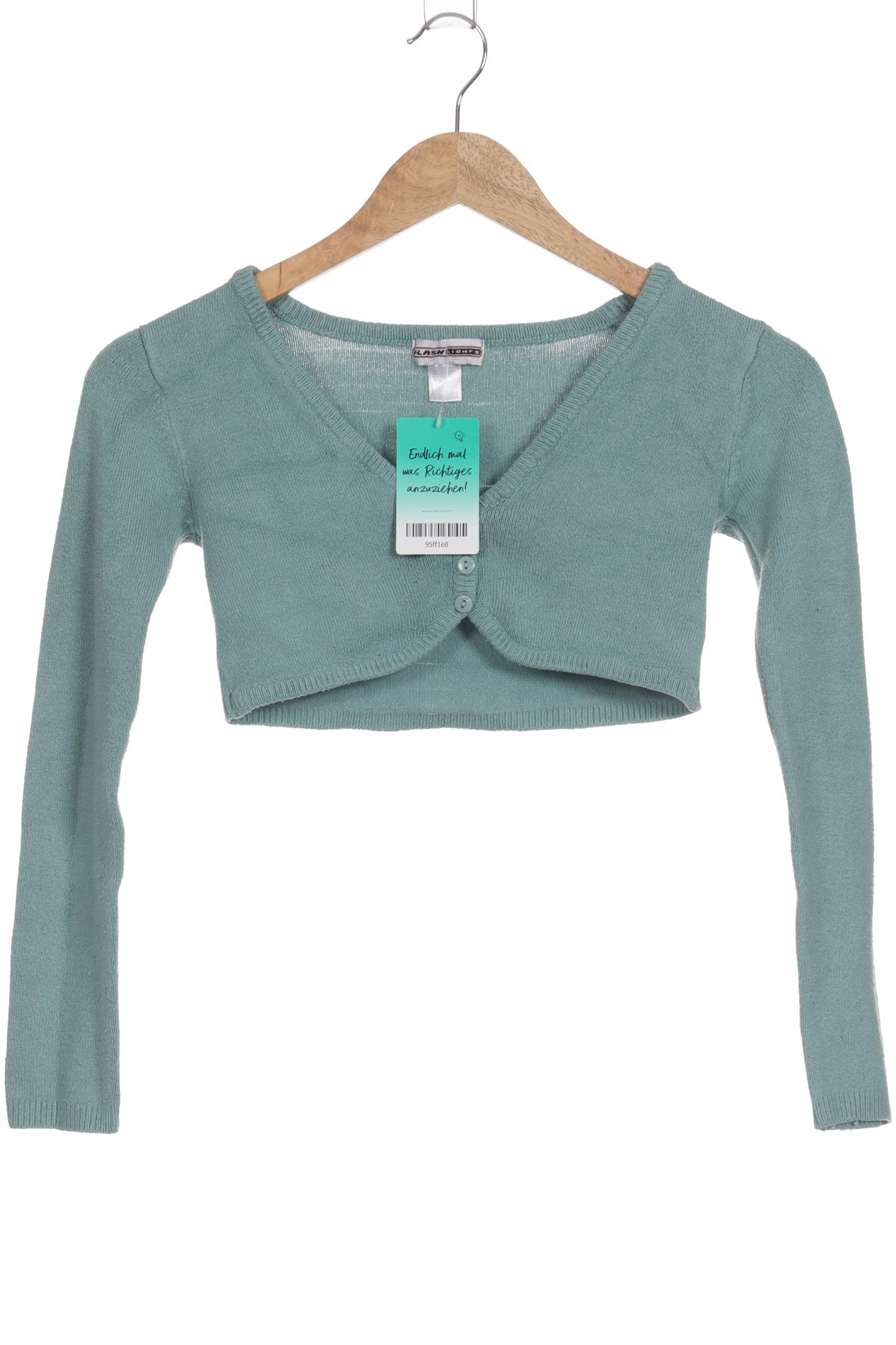 

Second Hand Einzelstücke Damen Strickjacke, türkis, Gr. 32