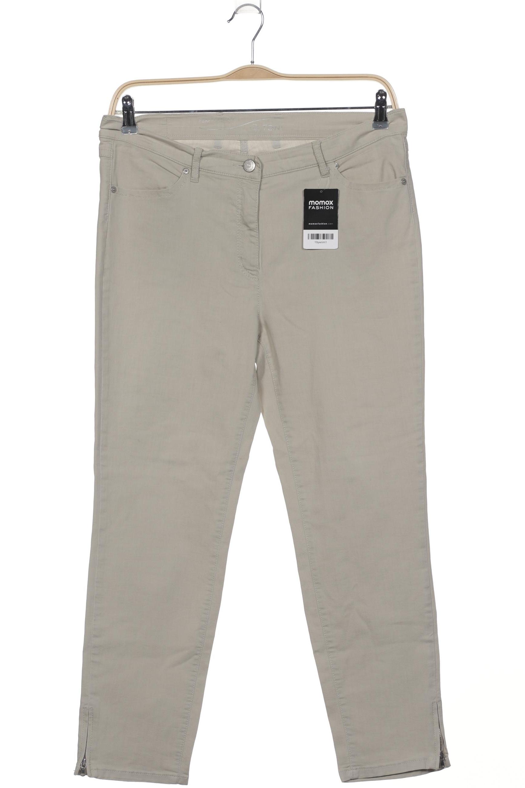 

Second Hand Einzelstücke Damen Stoffhose, cremeweiß, Gr. 42