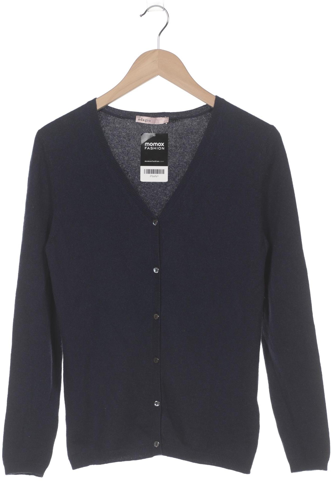 

Second Hand Einzelstücke Damen Strickjacke, marineblau, Gr. 38