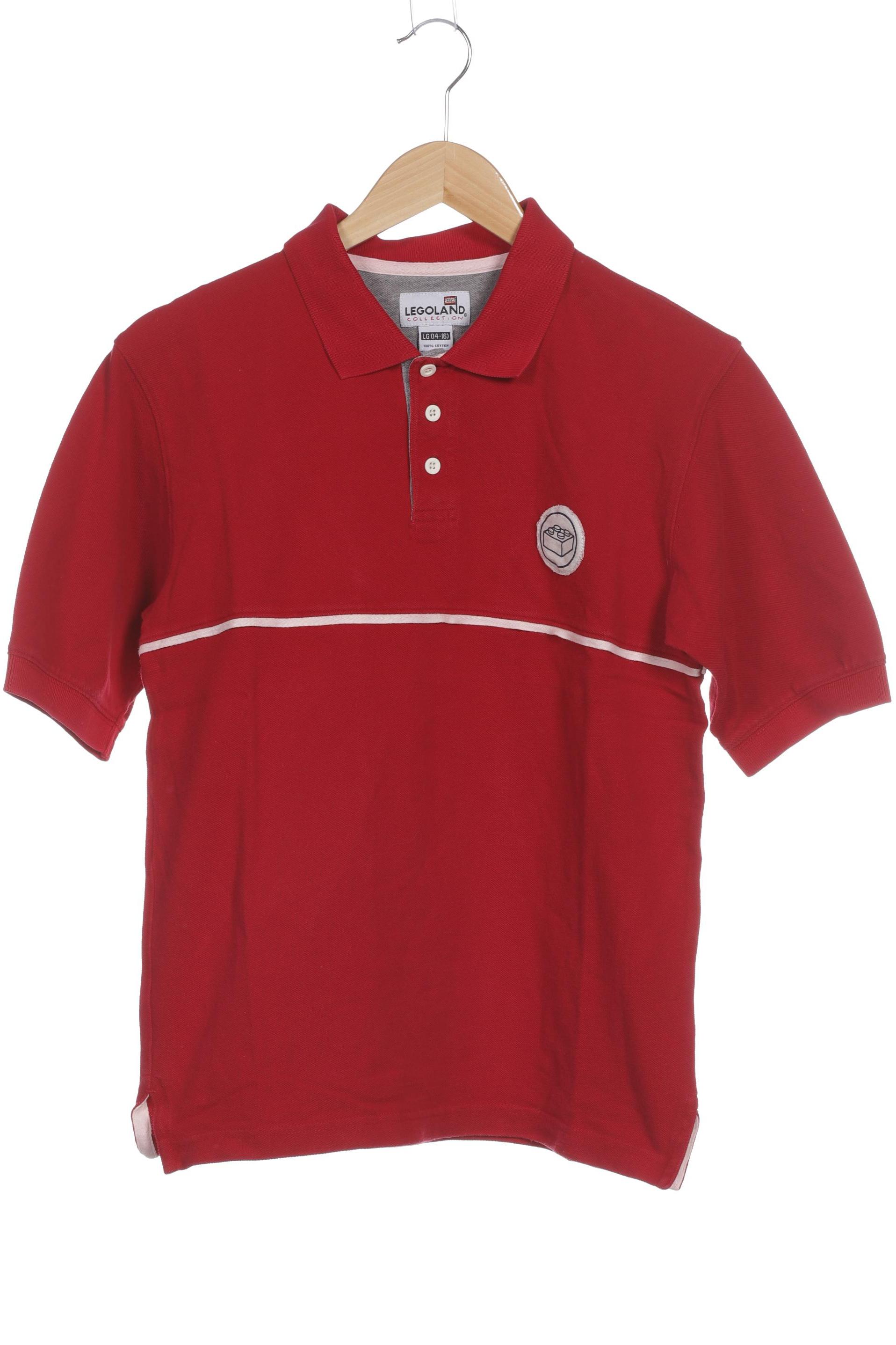 

Second Hand Einzelstücke Herren Poloshirt, rot, Gr. 164