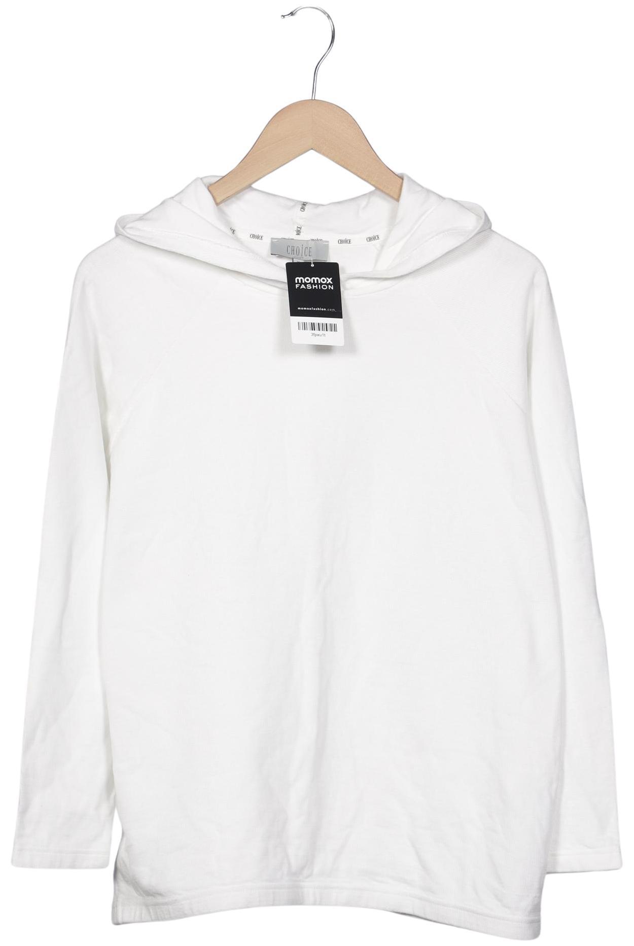 

Second Hand Einzelstücke Damen Kapuzenpullover, weiß, Gr. 38