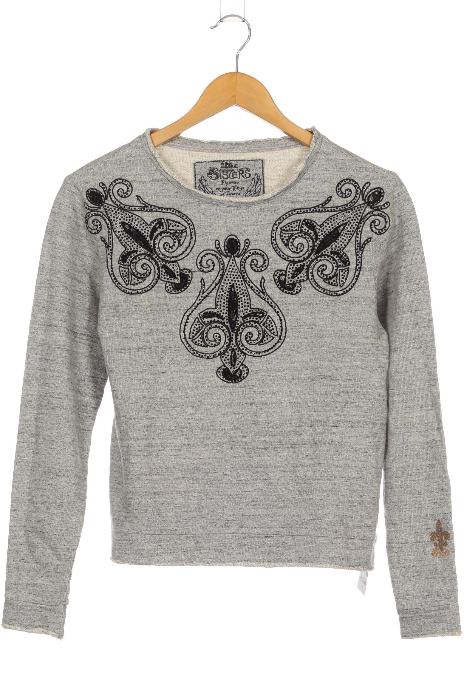 

Second Hand Einzelstücke Damen Sweatshirt, grau, Gr. 38