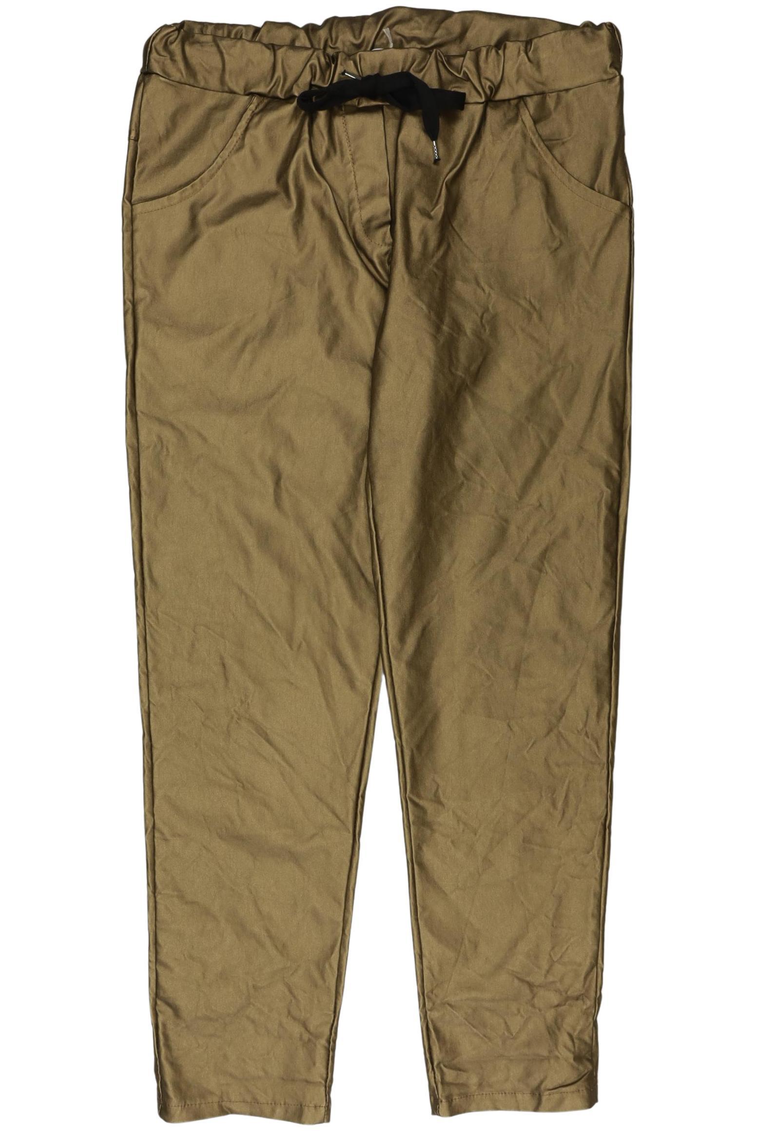 

Second Hand Einzelstücke Damen Stoffhose, gold, Gr. 0