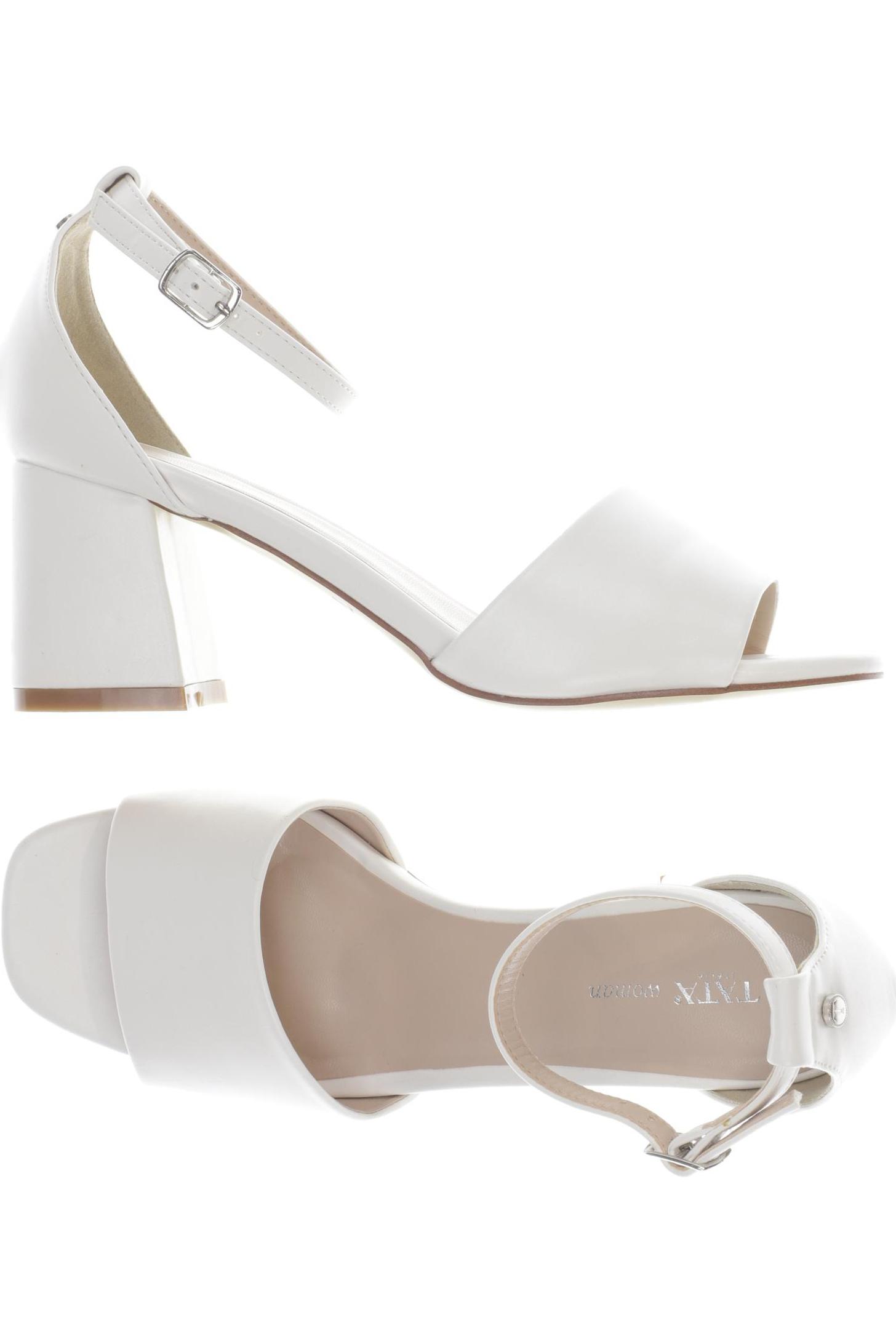 

Second Hand Einzelstücke Damen Sandale, weiß, Gr. 38