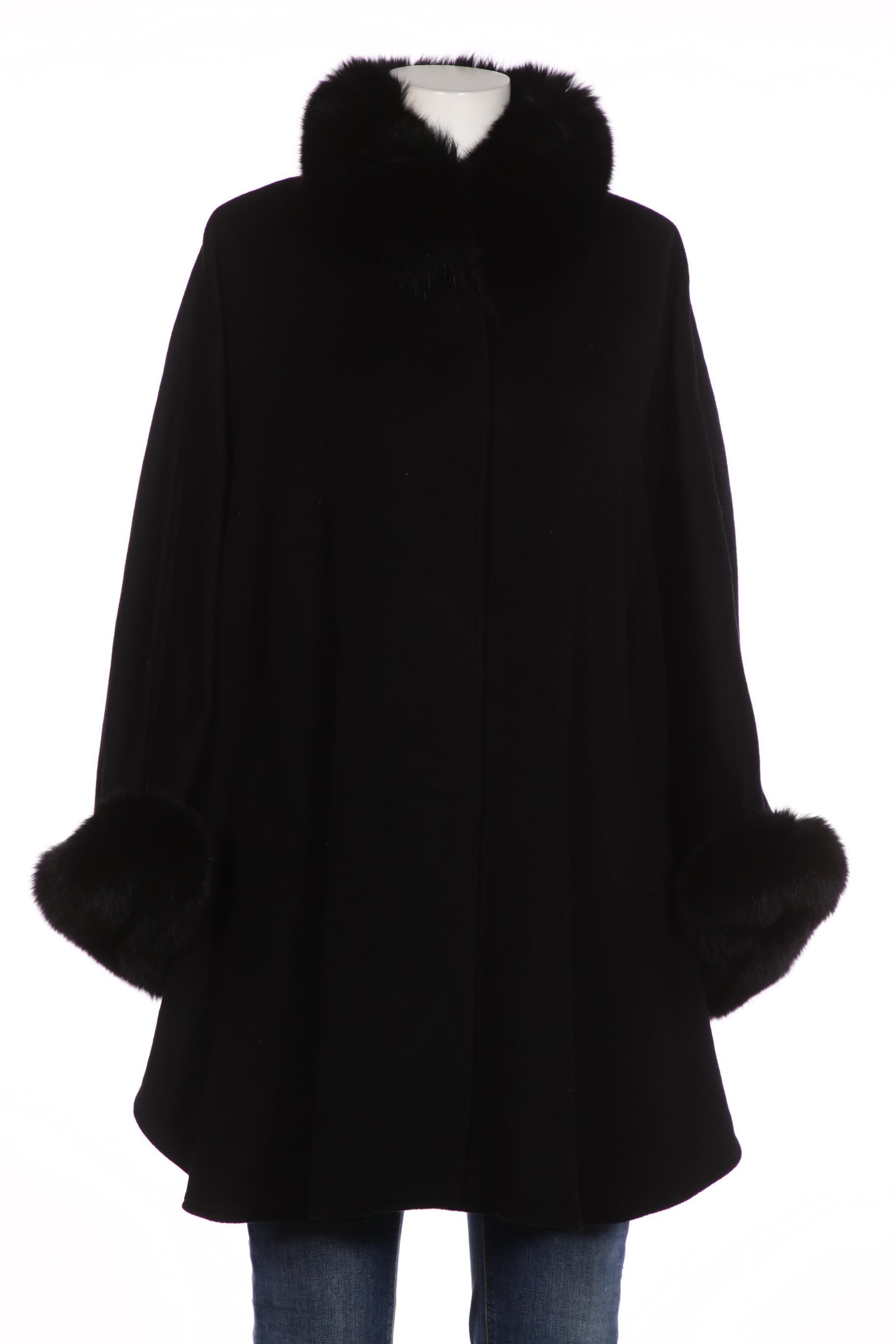 

Second Hand Einzelstücke Damen Mantel, schwarz, Gr. 40