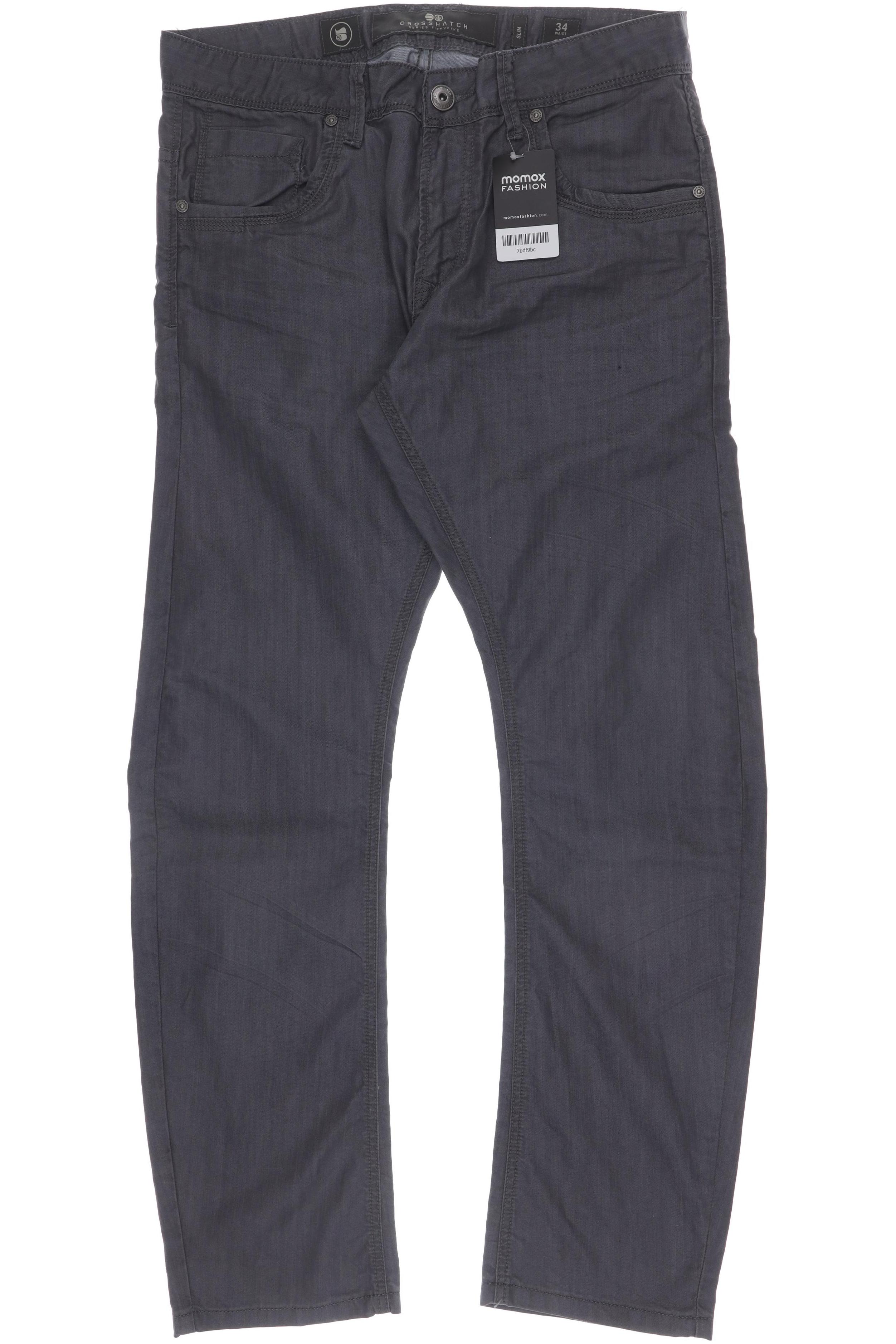 

Second Hand Einzelstücke Herren Jeans, grau, Gr. 34