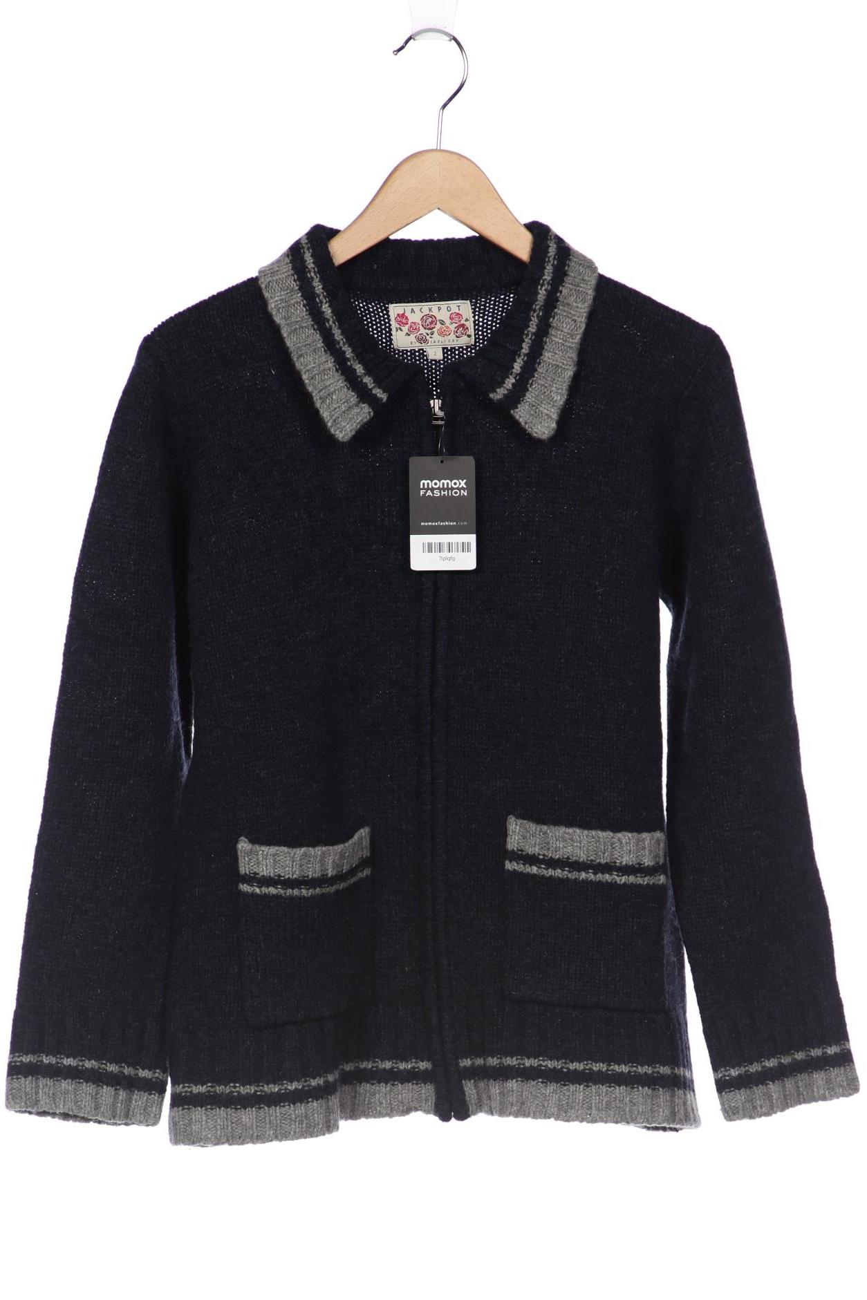 

Second Hand Einzelstücke Damen Strickjacke, marineblau, Gr. 44