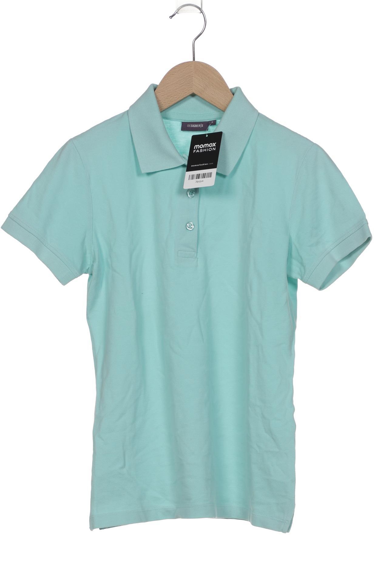 

Second Hand Einzelstücke Damen Poloshirt, türkis, Gr. 36