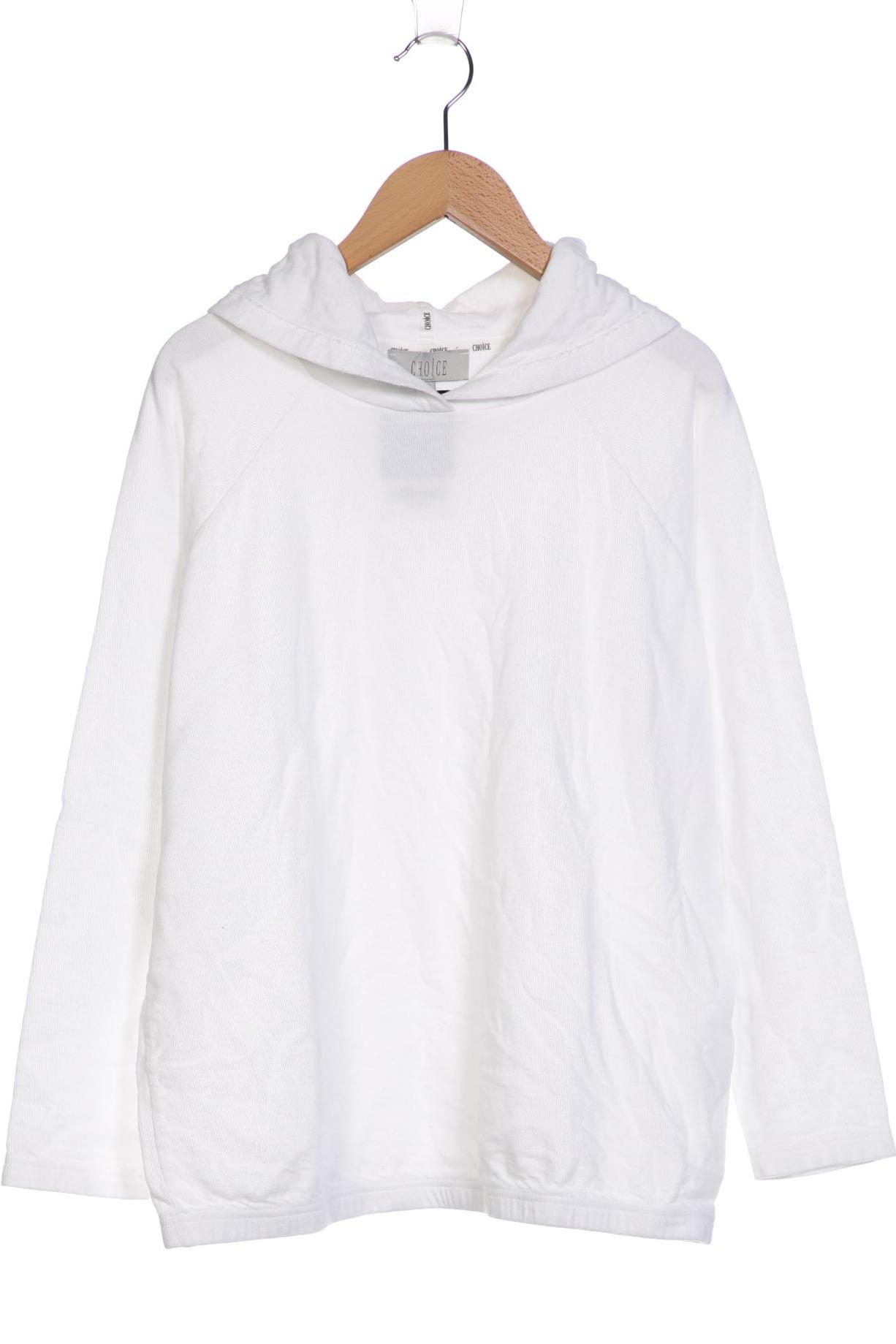 

Second Hand Einzelstücke Damen Kapuzenpullover, weiß, Gr. 38