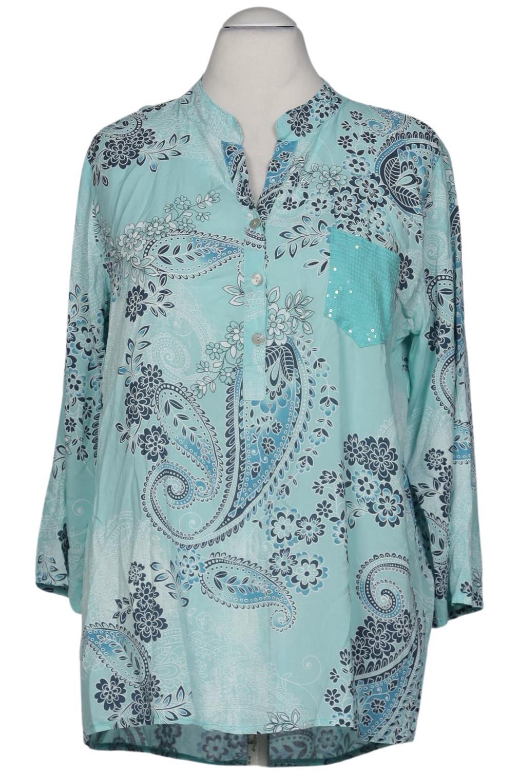 

Second Hand Einzelstücke Damen Bluse, türkis, Gr. 52