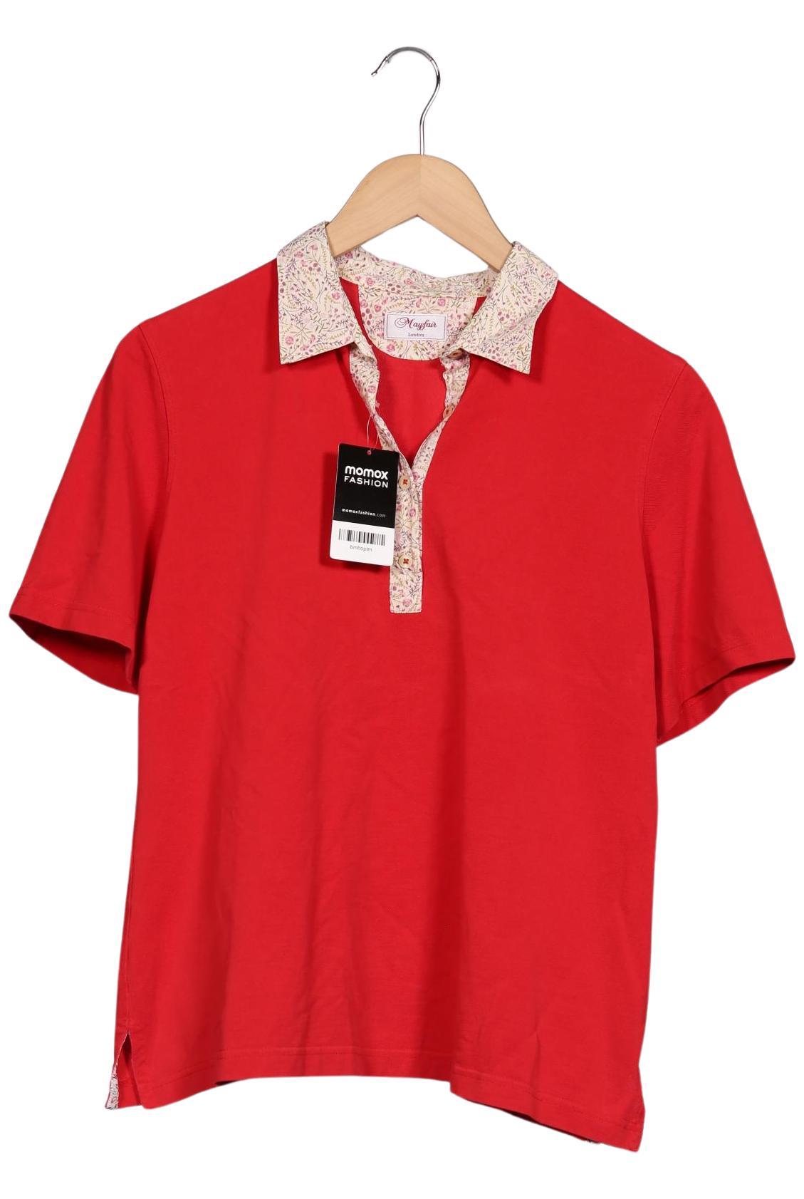 

Second Hand Einzelstücke Damen Poloshirt, rot, Gr. 42