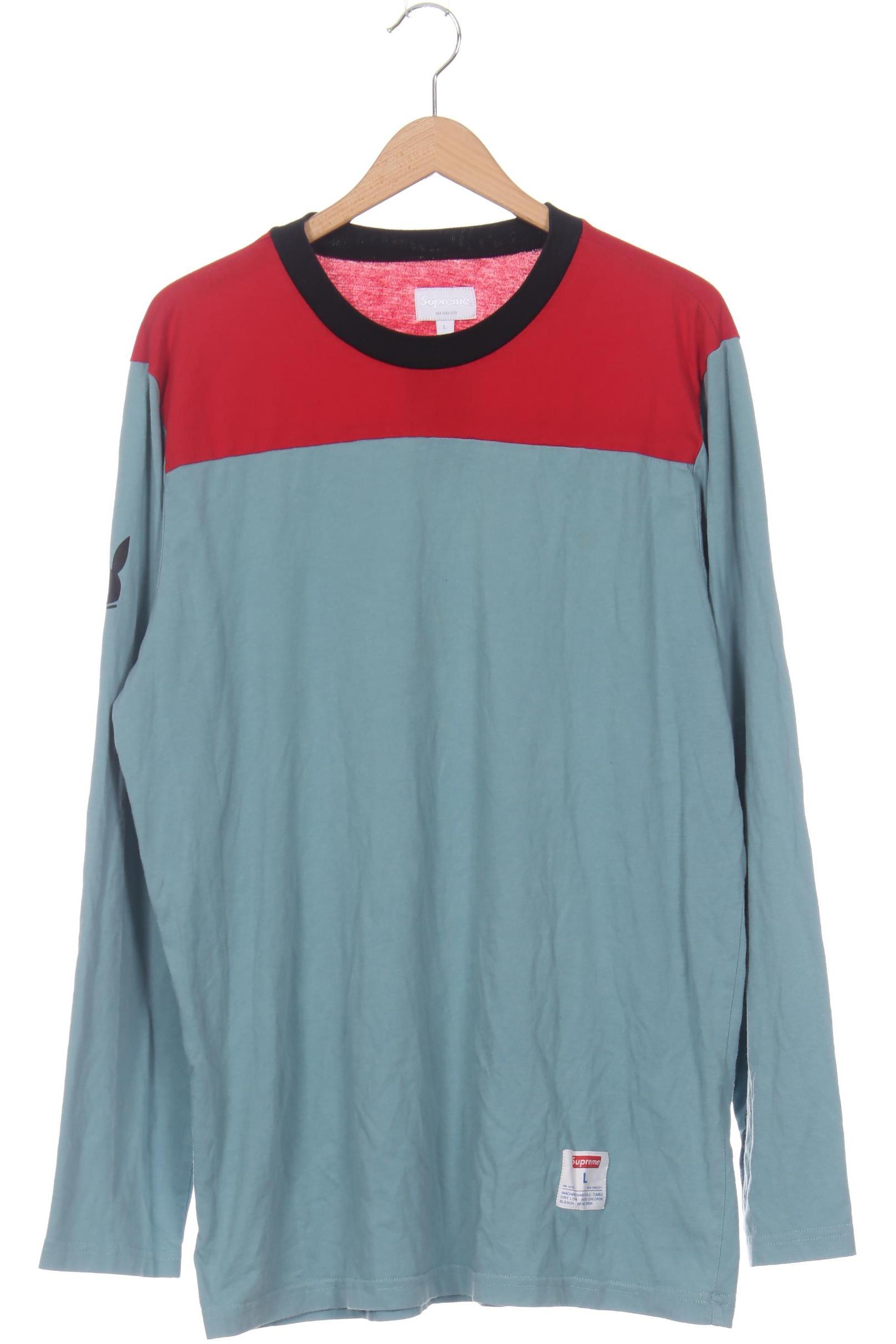 

Second Hand Einzelstücke Herren Langarmshirt, blau, Gr. 52