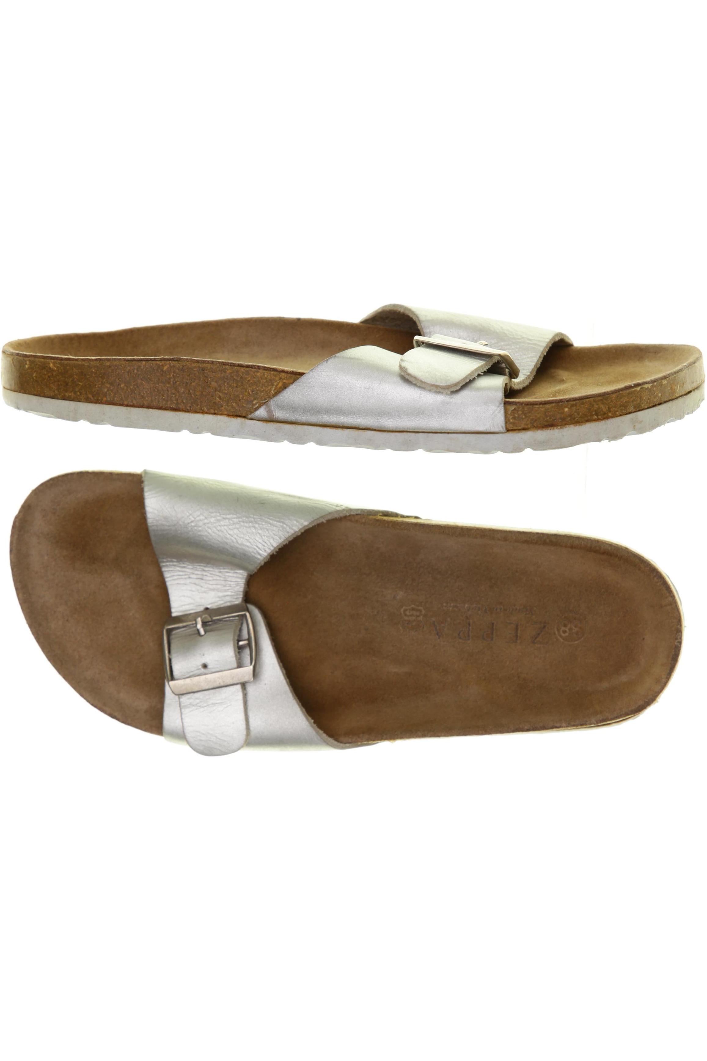 

Second Hand Einzelstücke Damen Sandale, silber, Gr. 38