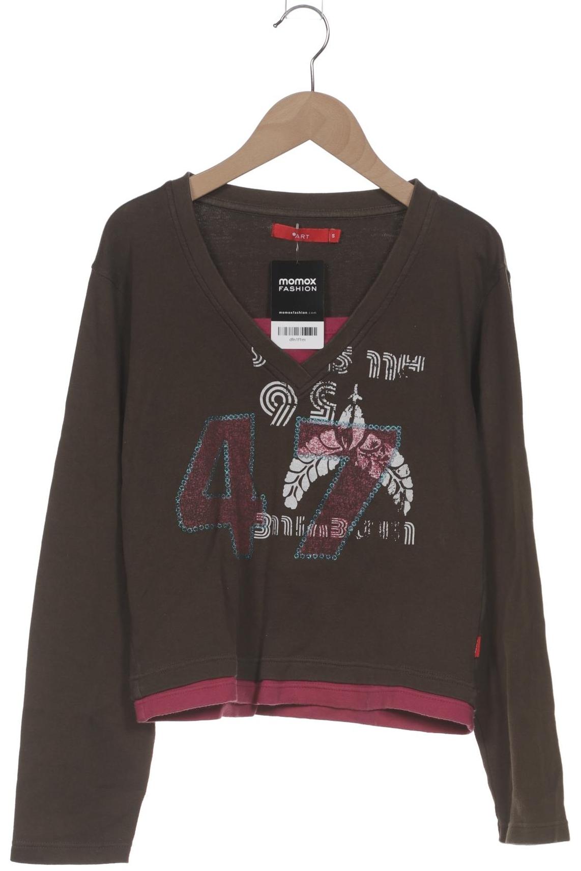 

Second Hand Einzelstücke Damen Langarmshirt, grün, Gr. 36