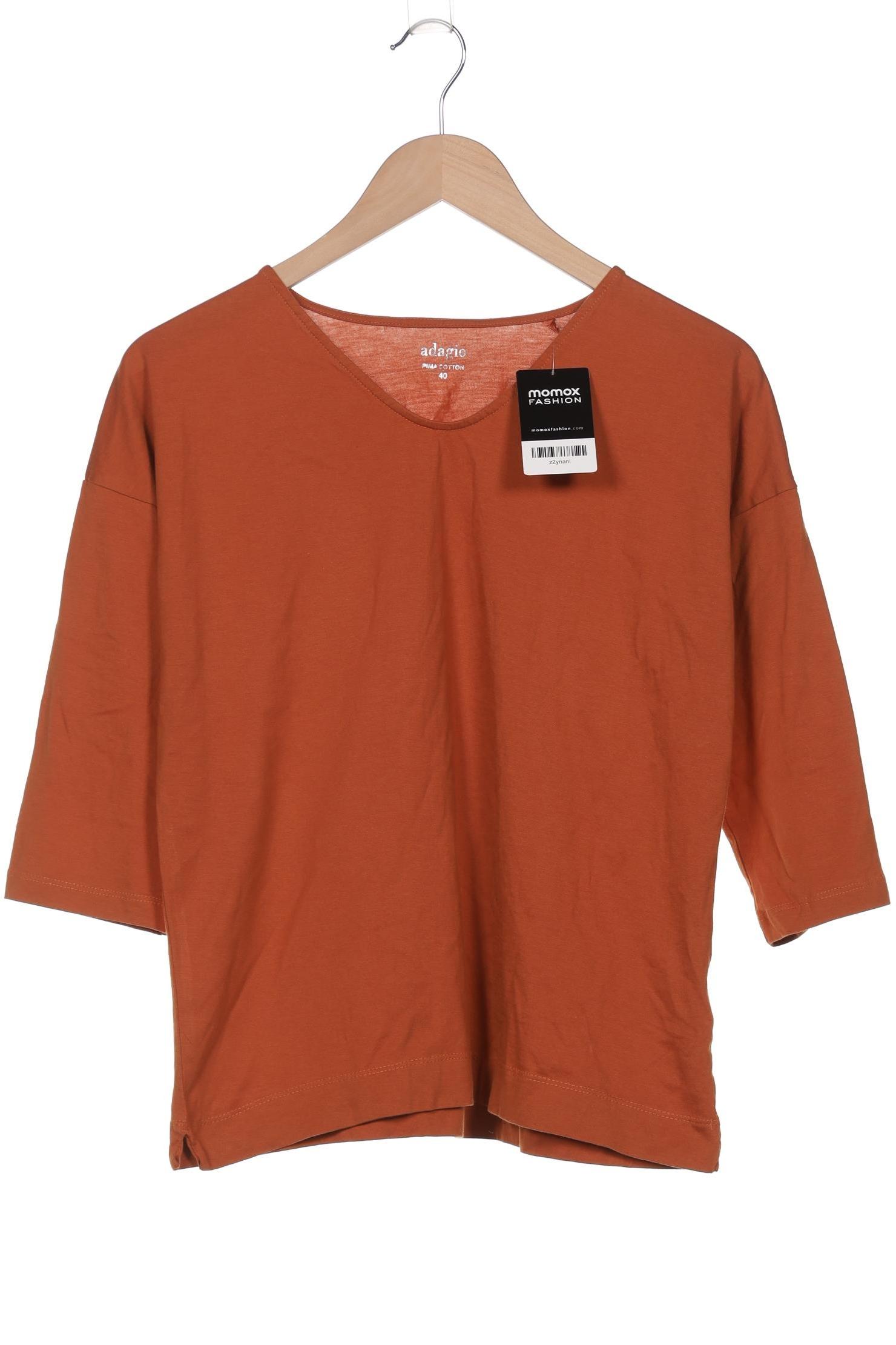 

Second Hand Einzelstücke Damen Langarmshirt, orange, Gr. 40